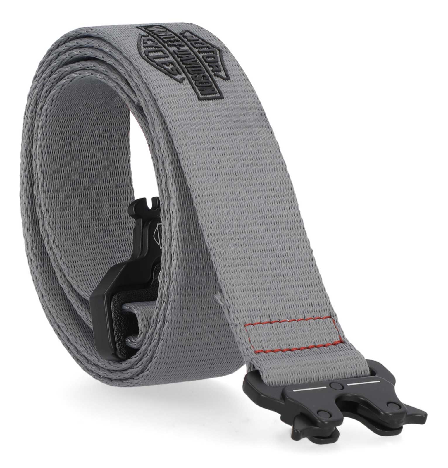 Harley-Davidson Free Shipping - Harley-Davidson Men's Tactical Direct Injection Logo Rubber Patch Nylon Web Belt - Free Shipping on many products plus Orders Over $99