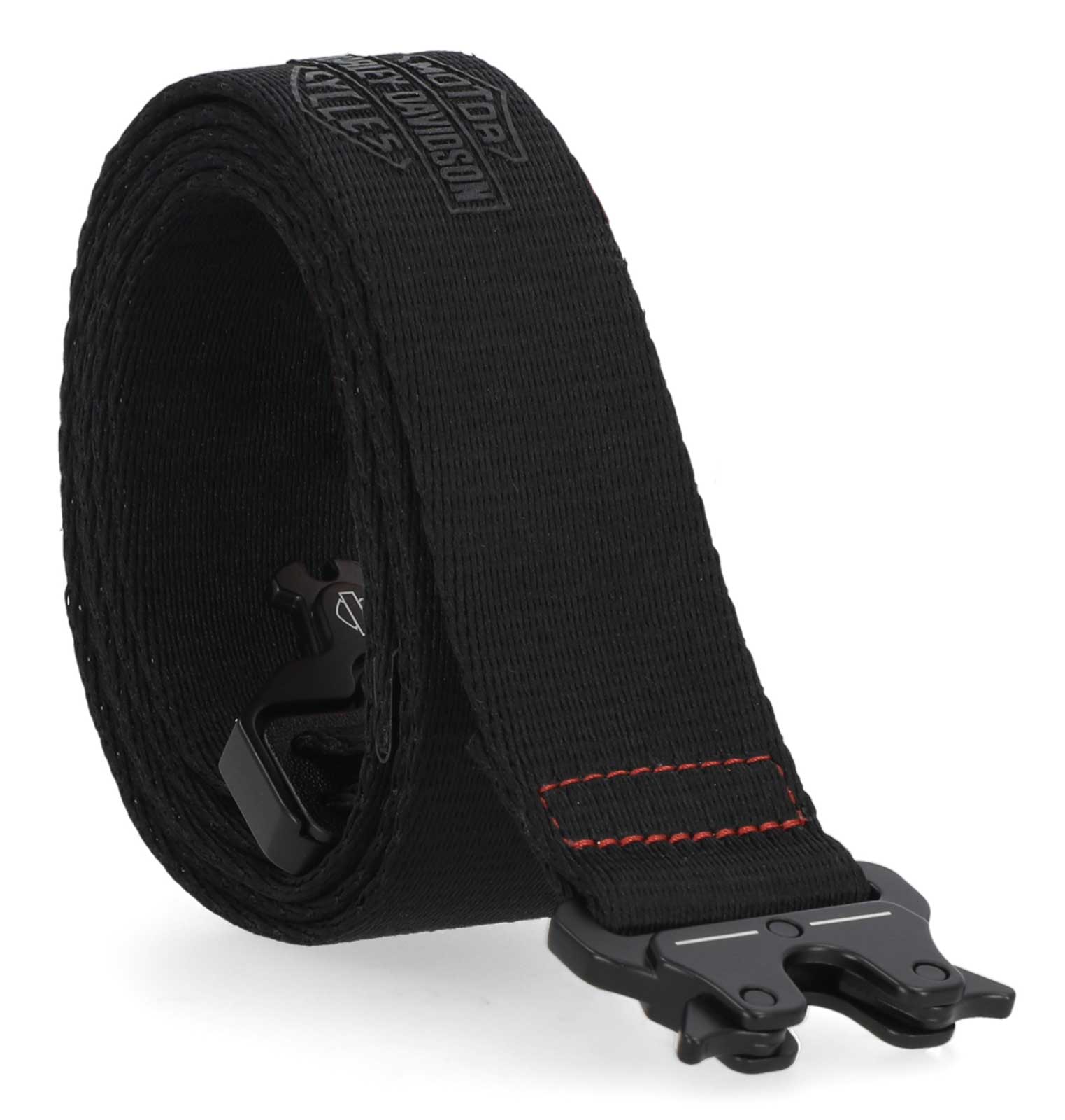 Harley-Davidson Free Shipping - Harley-Davidson Men's Tactical Direct Injection Logo Rubber Patch Nylon Web Belt - Free Shipping on many products plus Orders Over $99