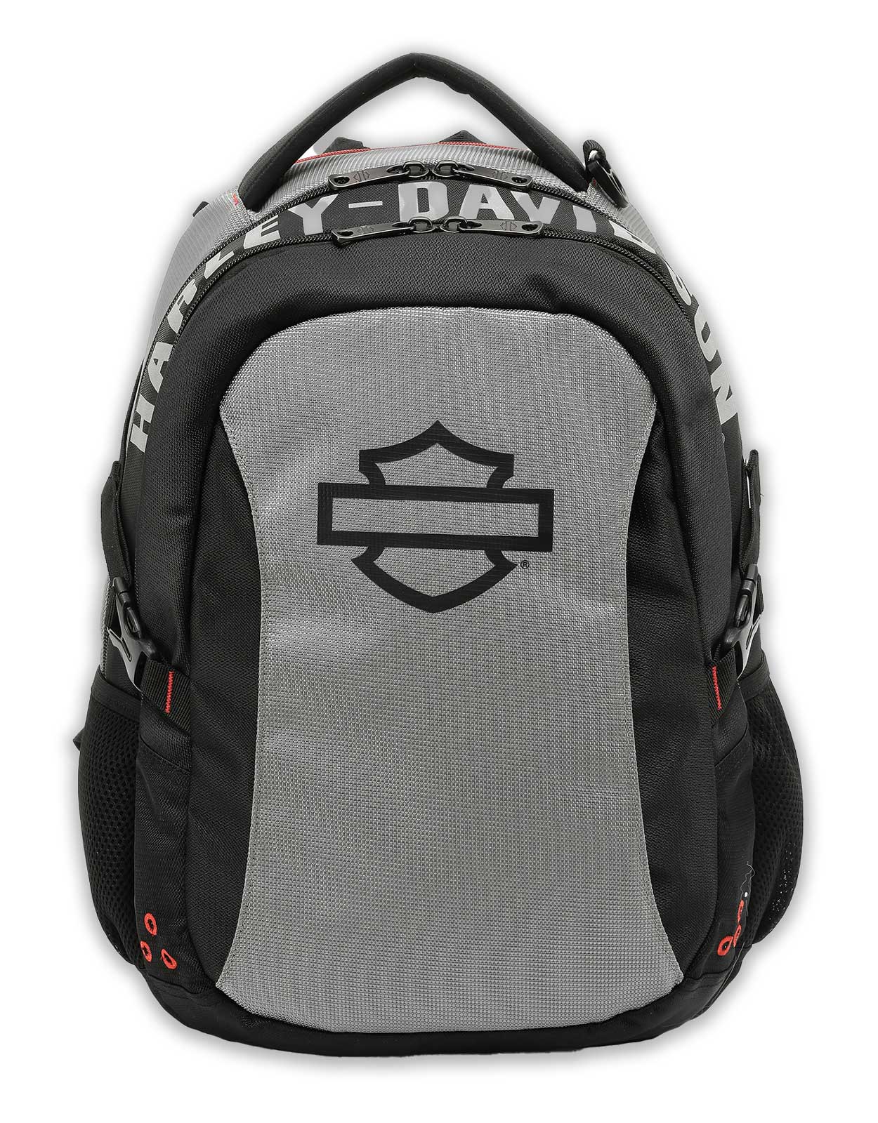Harley-Davidson Renegade III Classic Bar & Shield Air Flow Design Backpack, Gray - Wisconsin Harley-Davidson