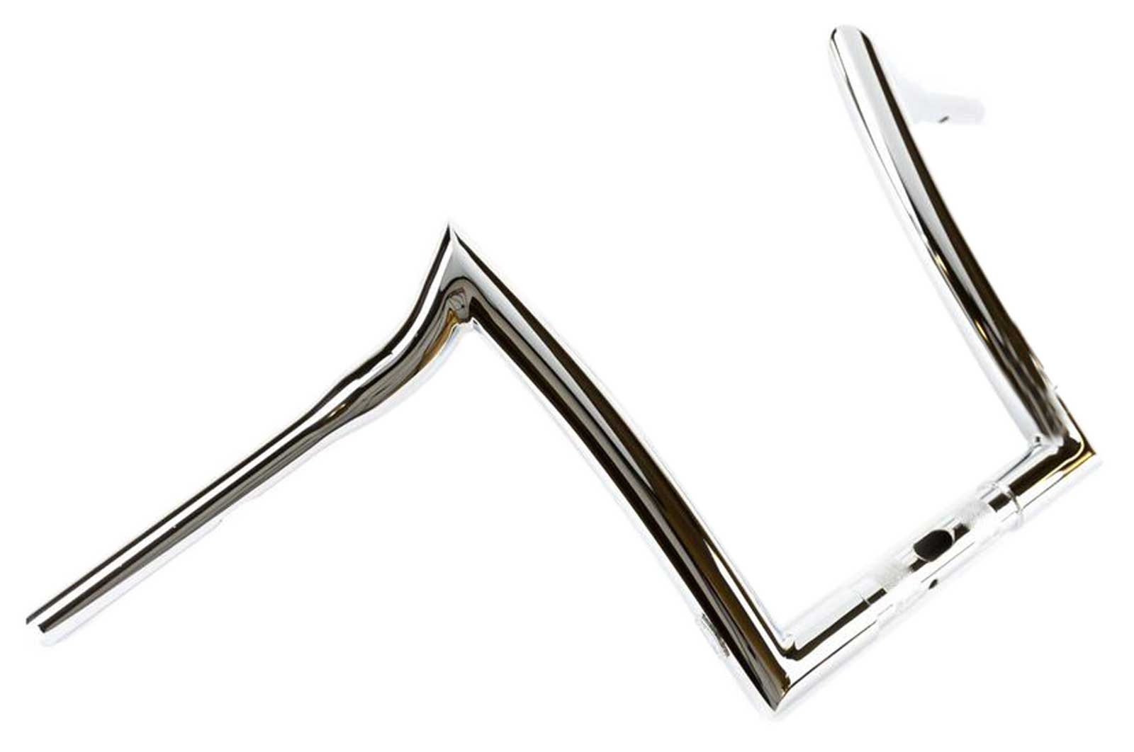 Factory 47 Signature 12 inch Chrome Meathook Handlebar, 2015-2023 Road Glide - Wisconsin Harley-Davidson