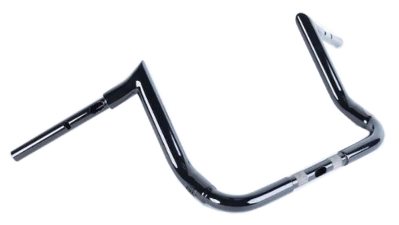 Factory 47 S Series 12 in. Black Gloss Meathook Handlebar, Street/Electra Glide - No Hassle Returns at Wisconsin Harley