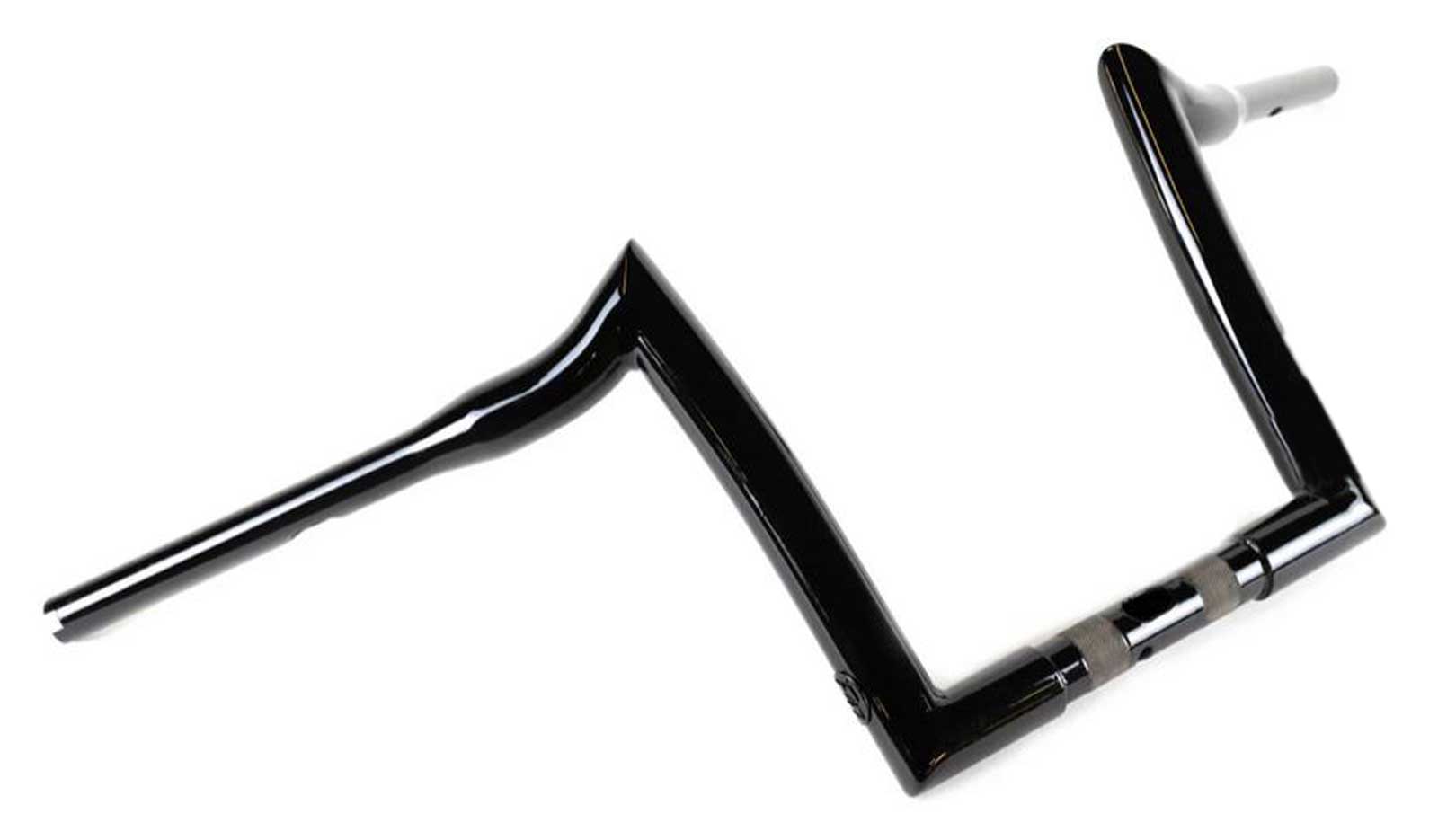 Factory 47 Signature 10 inch Black Meathook Handlebar, 2015-2023 Road Glide - Wisconsin Harley-Davidson