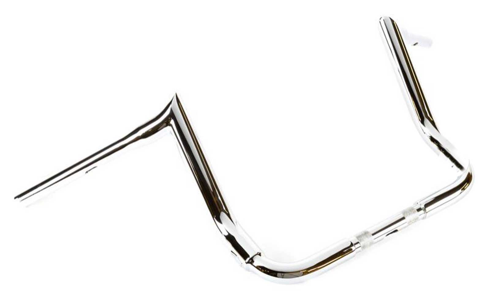 Factory 47 Assault 12 inch Chrome Meathook Handlebar, Street Glide/Electra Glide - Wisconsin Harley-Davidson