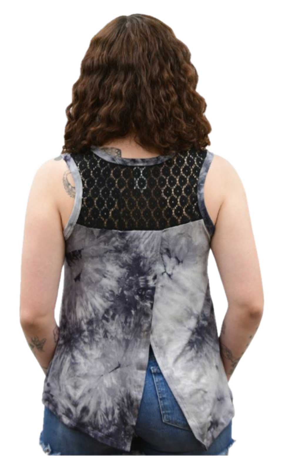 Harley-Davidson Free Shipping - Liberty Wear Women's Embellished American Eagle Sleeveless Tank Top, Wash Gray - Free Shipping on many products plus Orders Over $99