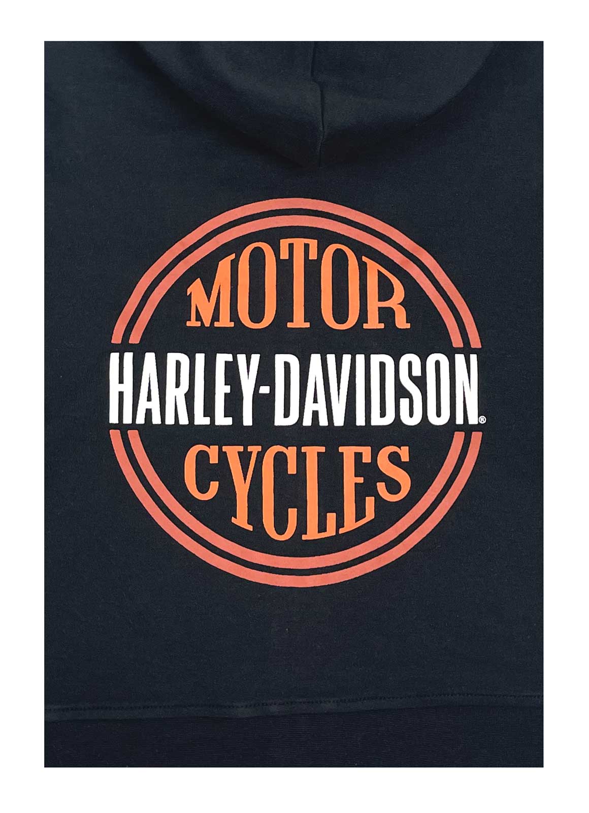 Harley-Davidson Free Shipping - Harley-Davidson Boys' Bar & Shield Logo Knit Zip-Up Hoodie, Black/Orange - Free Shipping on many products plus Orders Over $99