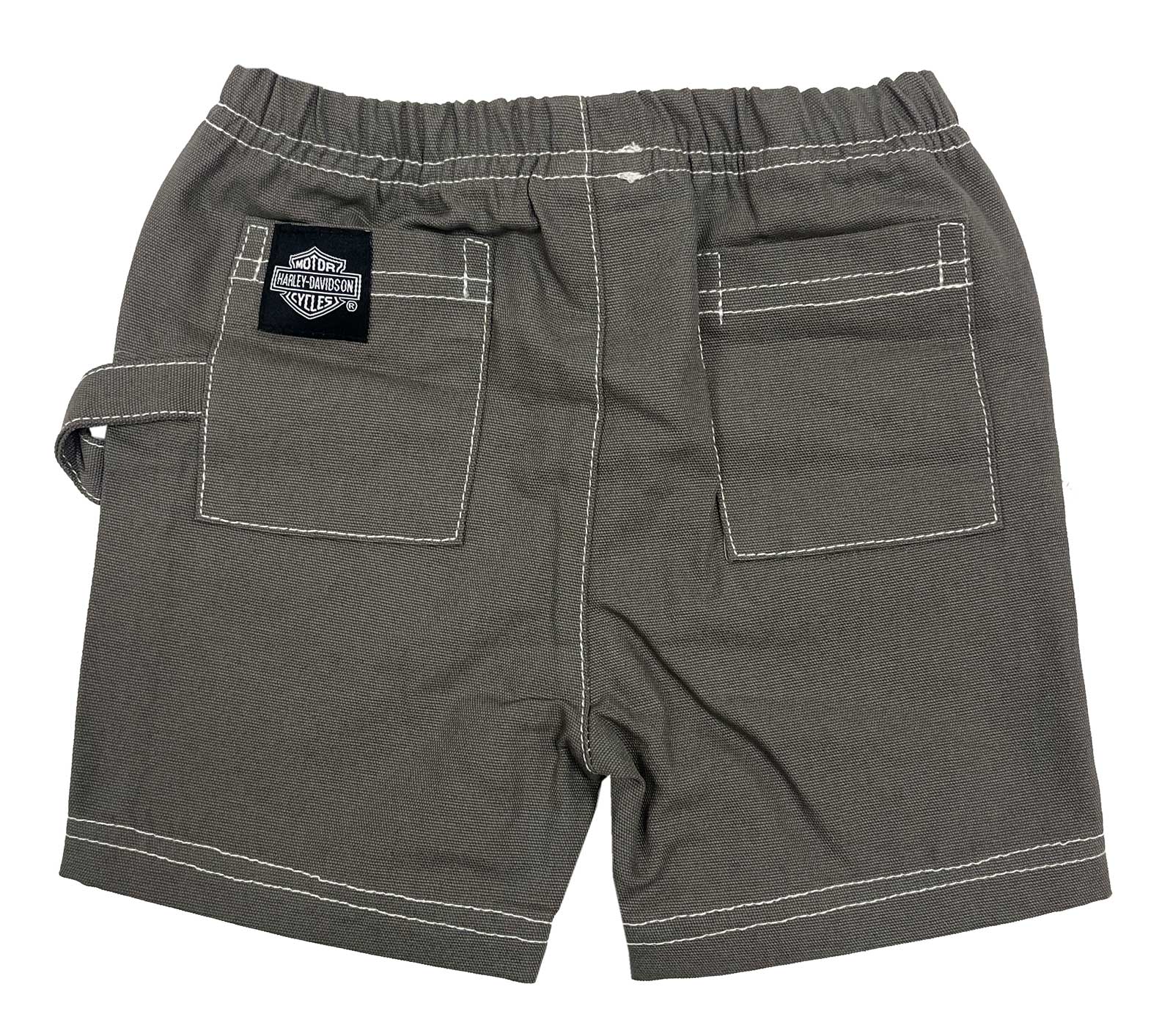 Harley-Davidson Free Shipping - Harley-Davidson Baby Boys' 2-Piece Newborn Raglan Tee & Canvas Short Set, Tan - Free Shipping on many products plus Orders Over $99