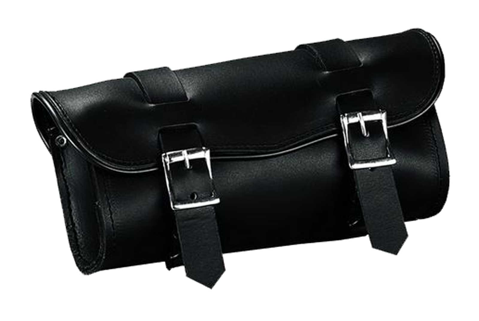 UNIK Premium Cowhide Leather Motorcycle Tool Bag, Black - Wisconsin Harley-Davidson