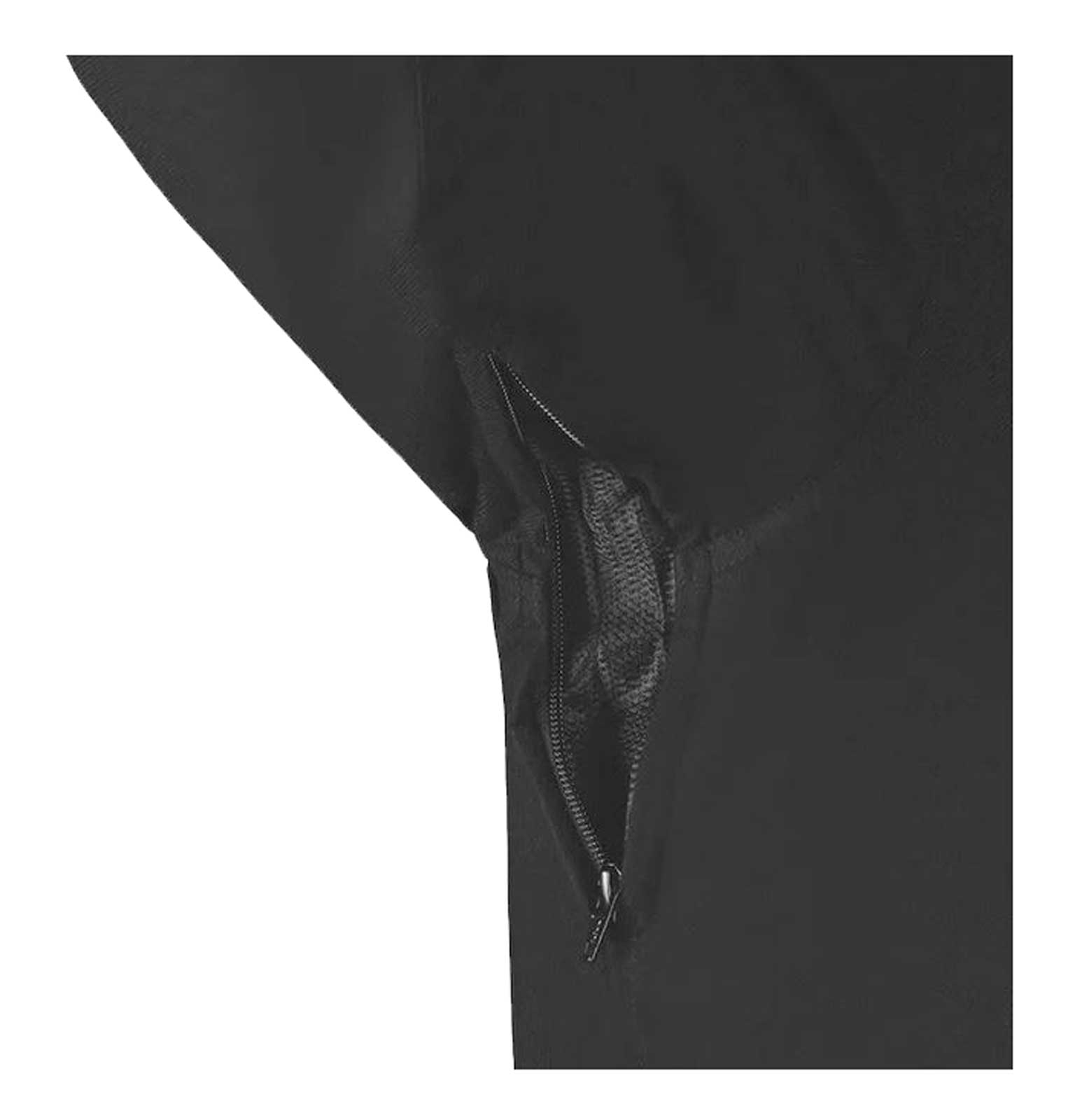 Derringer Men's Defender Front Zip & Snap Closure Armored Flannel Shirt, Black - Largest Selection of Harley-Davidson Products