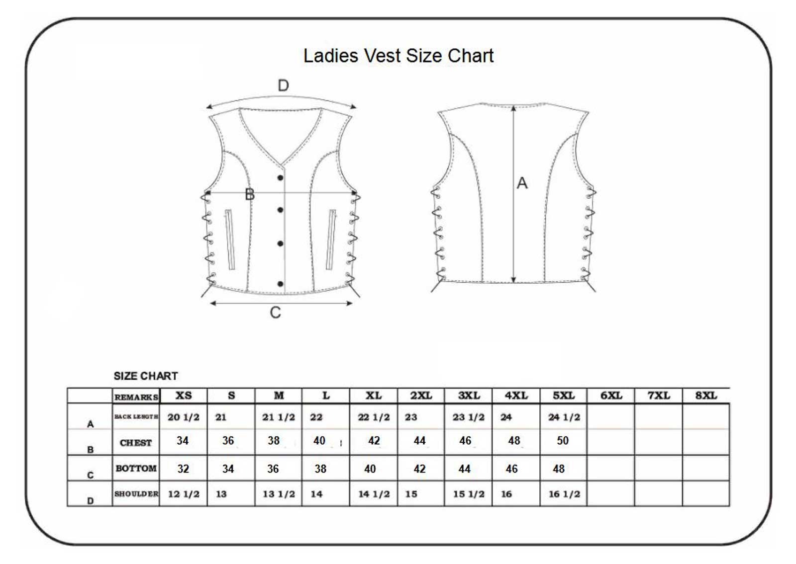 Derringer Ladies Sierra Premium Traditional Cowhide Leather Vest, Solid Black - No Hassle Returns at Wisconsin Harley