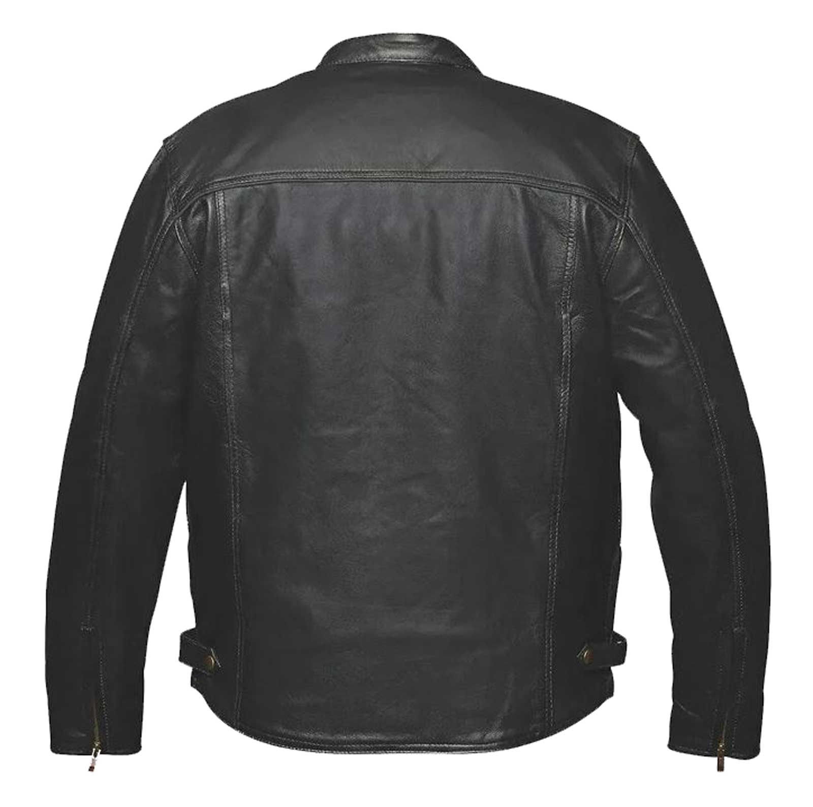Harley-Davidson Free Shipping - Derringer Men's Cannonball Premium Goatskin Leather Motorcycle Jacket, Black - Free Shipping on many products plus Orders Over $99