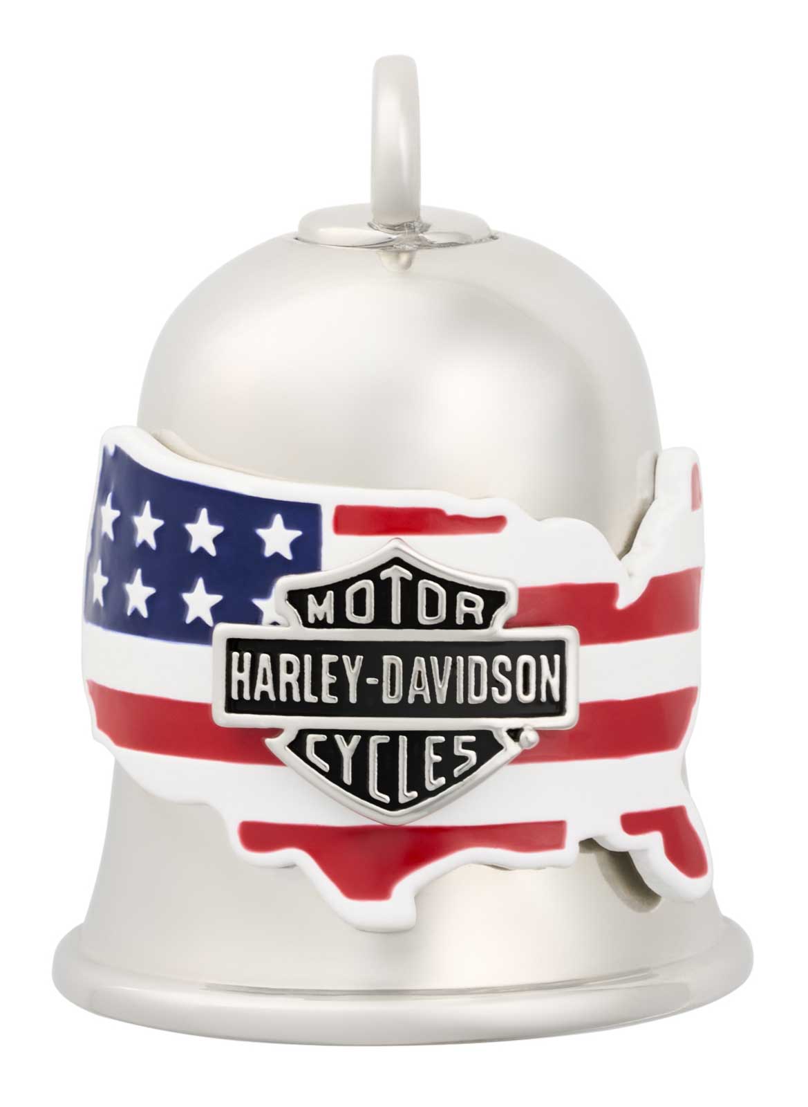Harley-Davidson Free Shipping - Harley-Davidson East Coast Biker USA Bar & Shield Logo Ride Bell, Silver Finish - Free Shipping on many products plus Orders Over $99