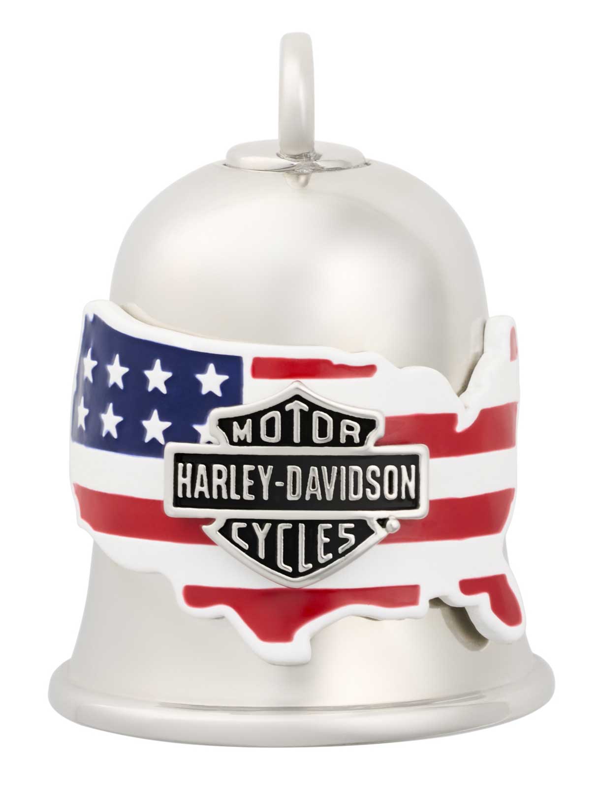 Harley-Davidson Free Shipping - Harley-Davidson South West Biker USA Bar & Shield Logo Ride Bell, Silver Finish - Free Shipping on many products plus Orders Over $99