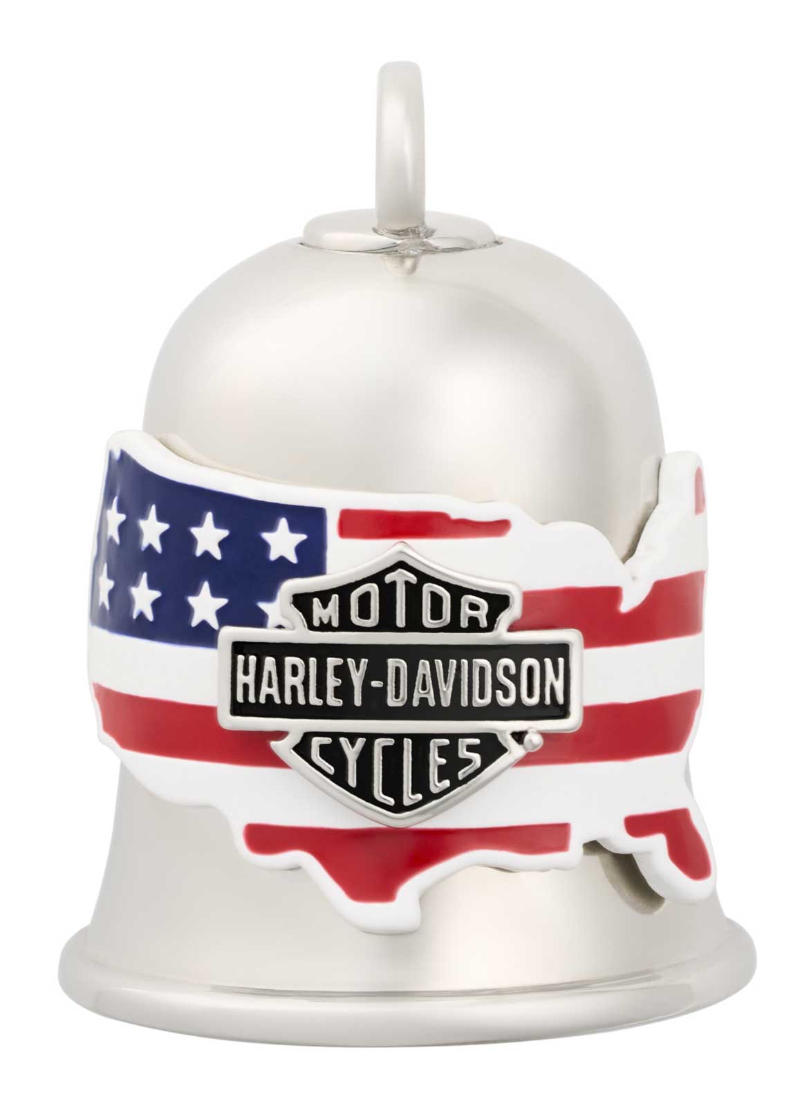 Harley-Davidson Free Shipping - Harley-Davidson Southern Biker USA Bar & Shield Logo Ride Bell, Silver Finish - Free Shipping on many products plus Orders Over $99