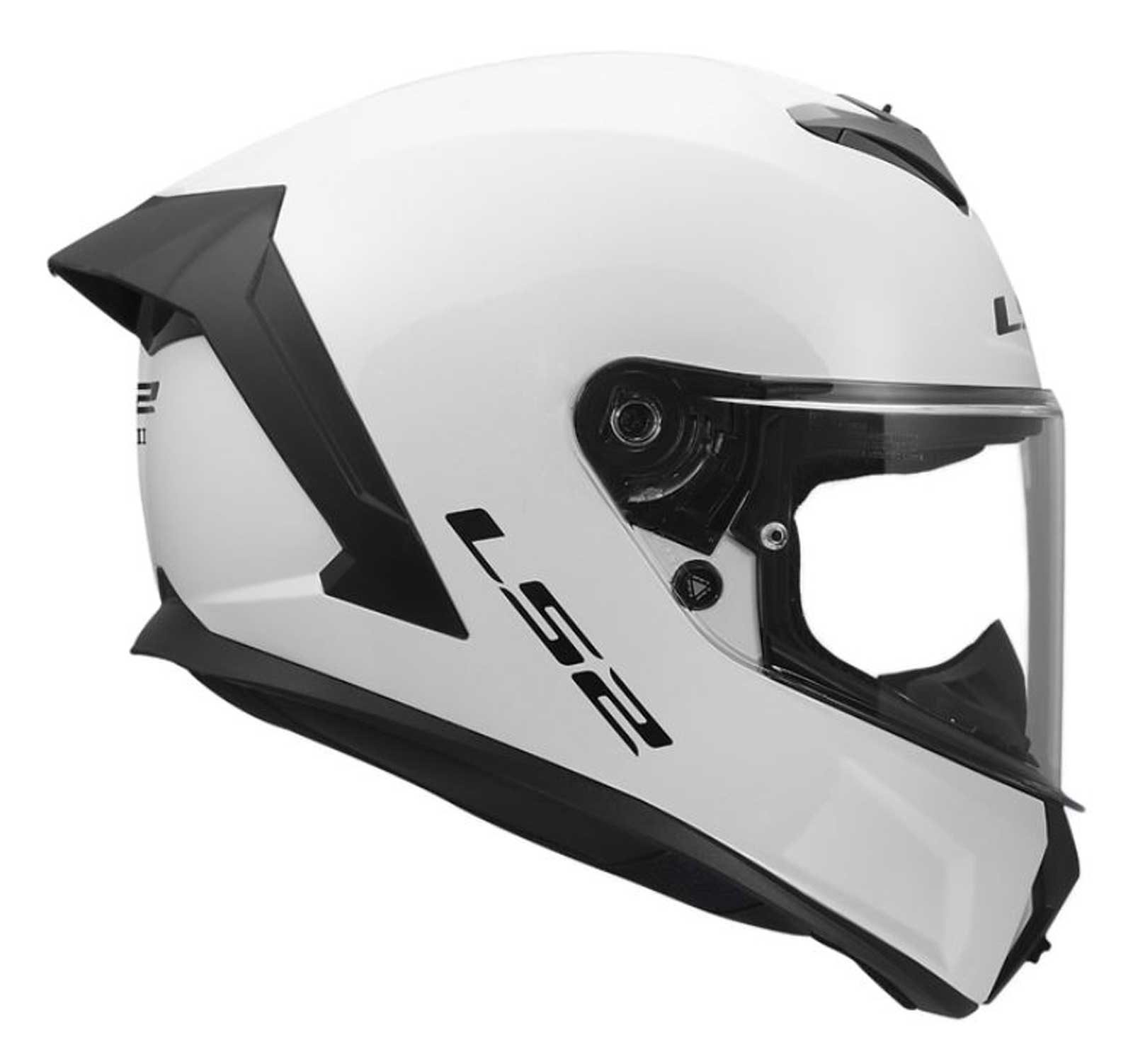LS2 Helmets Rapid III Solid Full Face Motorcycle Helmet, Gloss White - Largest Selection of Harley-Davidson Products