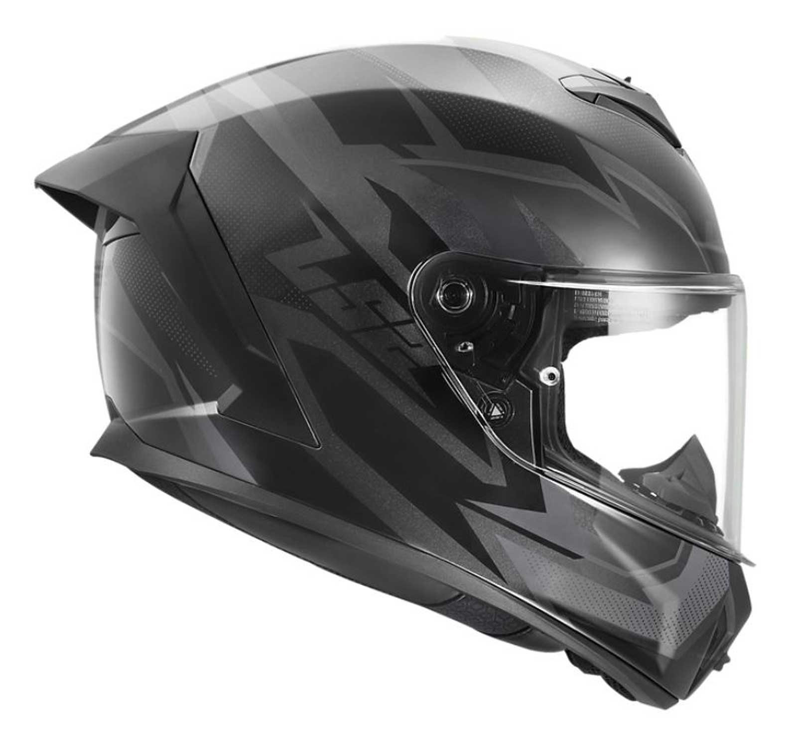 LS2 Helmets Rapid III XTREM Full Face Motorcycle Helmet, Matte Black/Gray - Largest Selection of Harley-Davidson Products