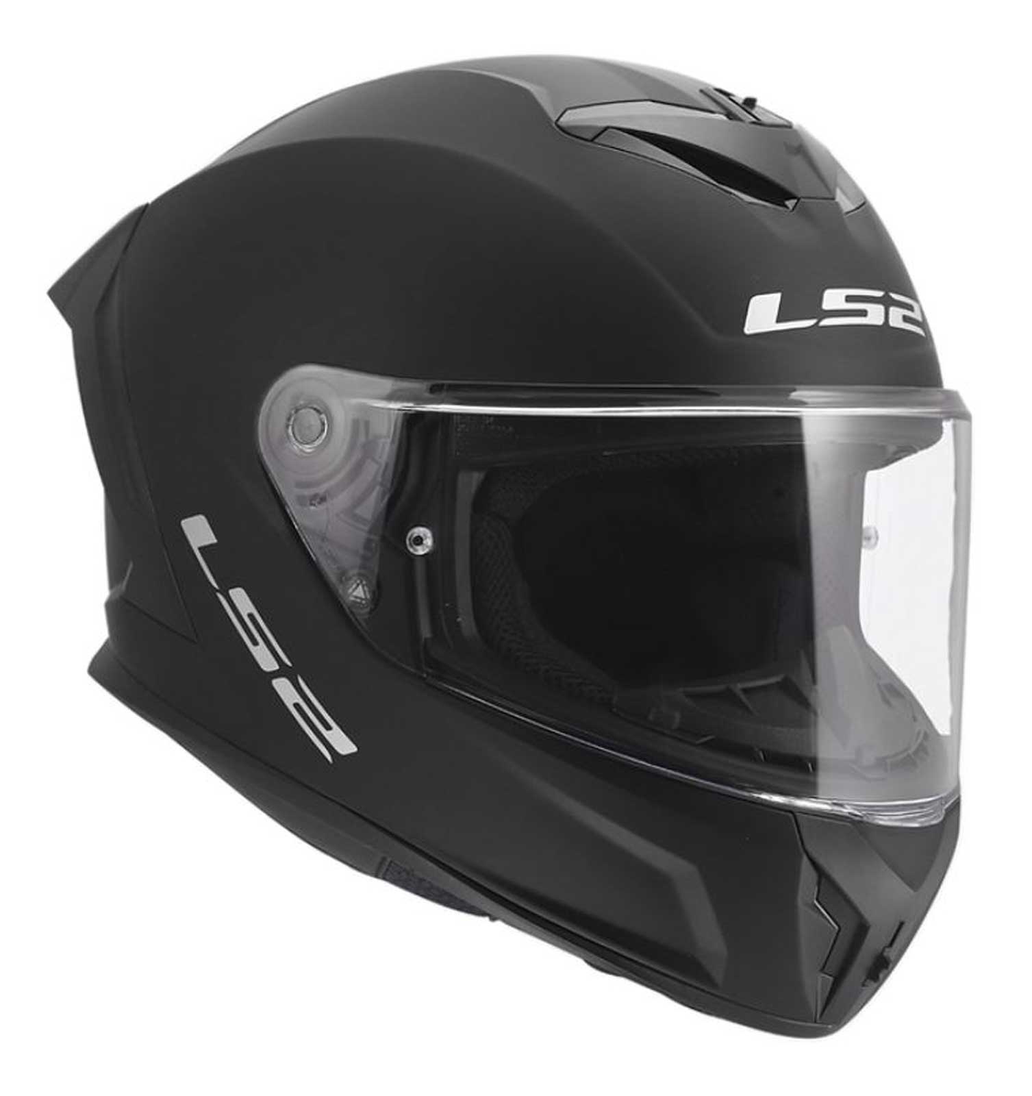 LS2 Helmets Rapid III Solid Full Face Motorcycle Helmet, Matte Black - No Hassle Returns at Wisconsin Harley