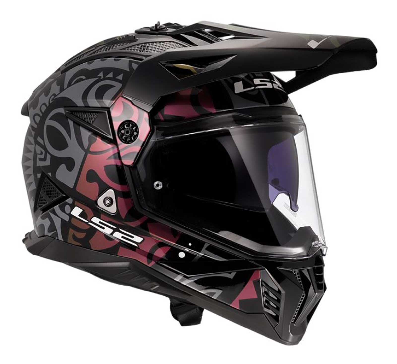 LS2 Helmets Blaze II Rangi Full Face Motorcycle Helmet, Gloss Chameleon Black - Largest Selection of Harley-Davidson Products