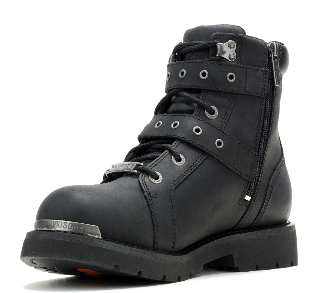 Harley-Davidson® Men's Ironblze WP Black Leather Motorcycle Boots