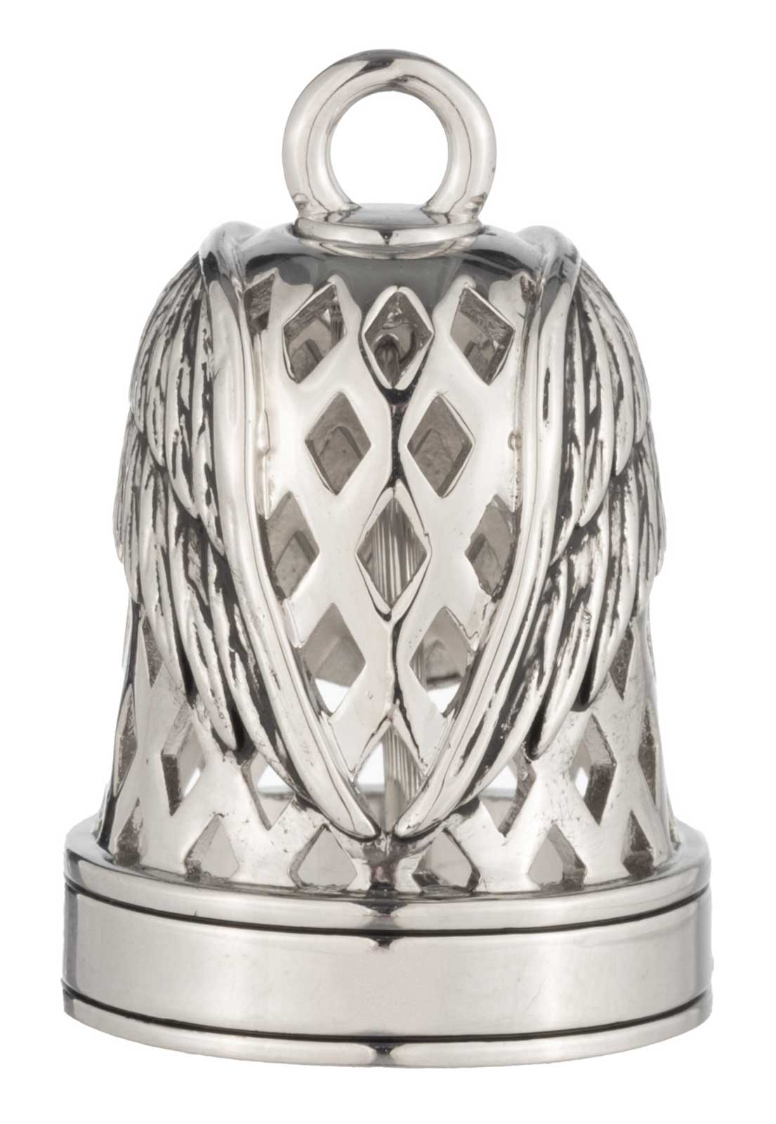 Harley-Davidson Free Shipping - Harley-Davidson Winged Willie G Skull Diamond Cut Outs Ride Bell, Silver Finish - Free Shipping on many products plus Orders Over $99