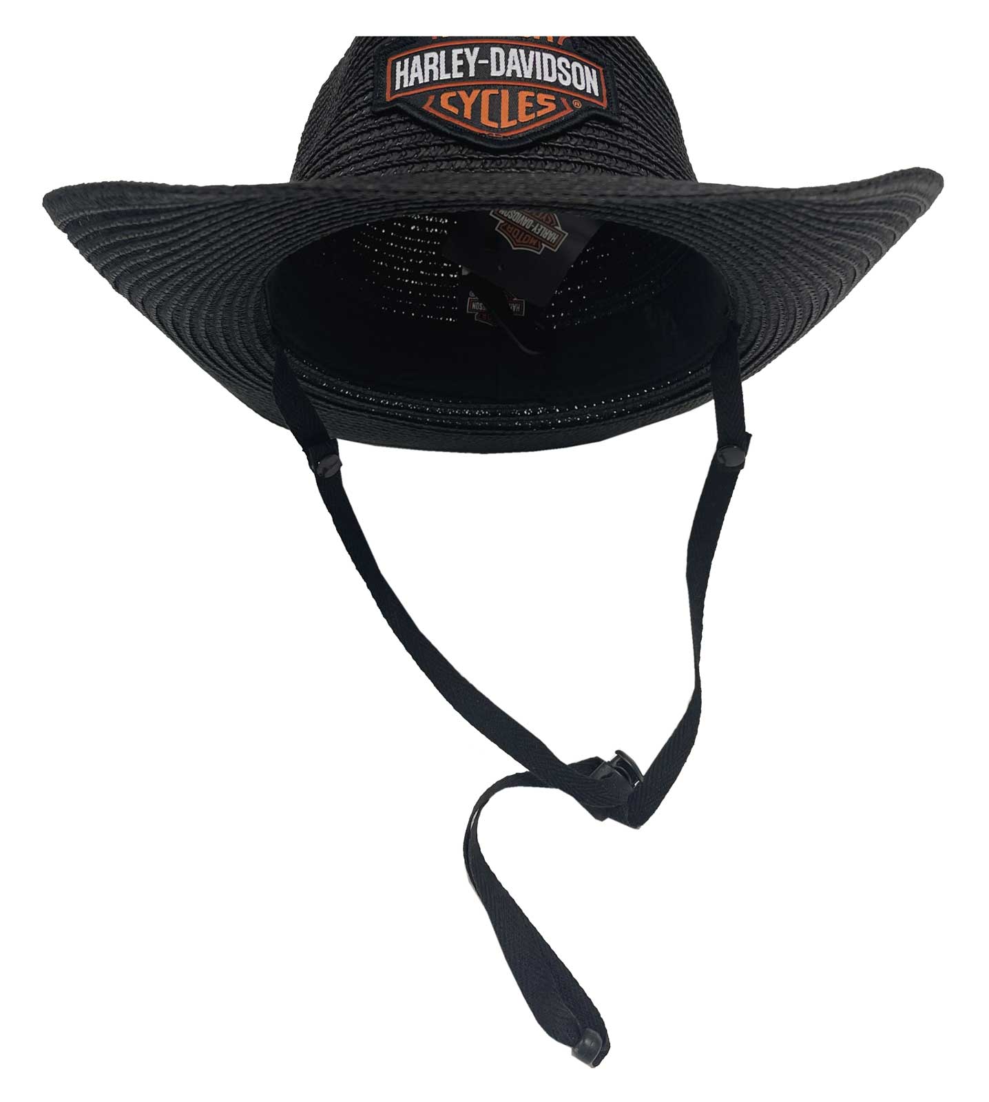 Harley-Davidson Boys' Bar & Shield Logo Faux Straw Cowboy Hat, Black - No Hassle Returns at Wisconsin Harley