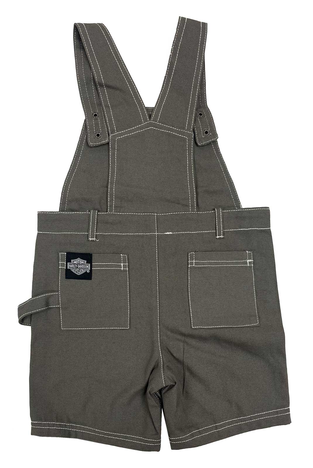 Harley-Davidson Free Shipping - Harley-Davidson Baby Boys' 2-Piece Newborn Canvas Shortall w/ Tee, Orange/Tan - Free Shipping on many products plus Orders Over $99