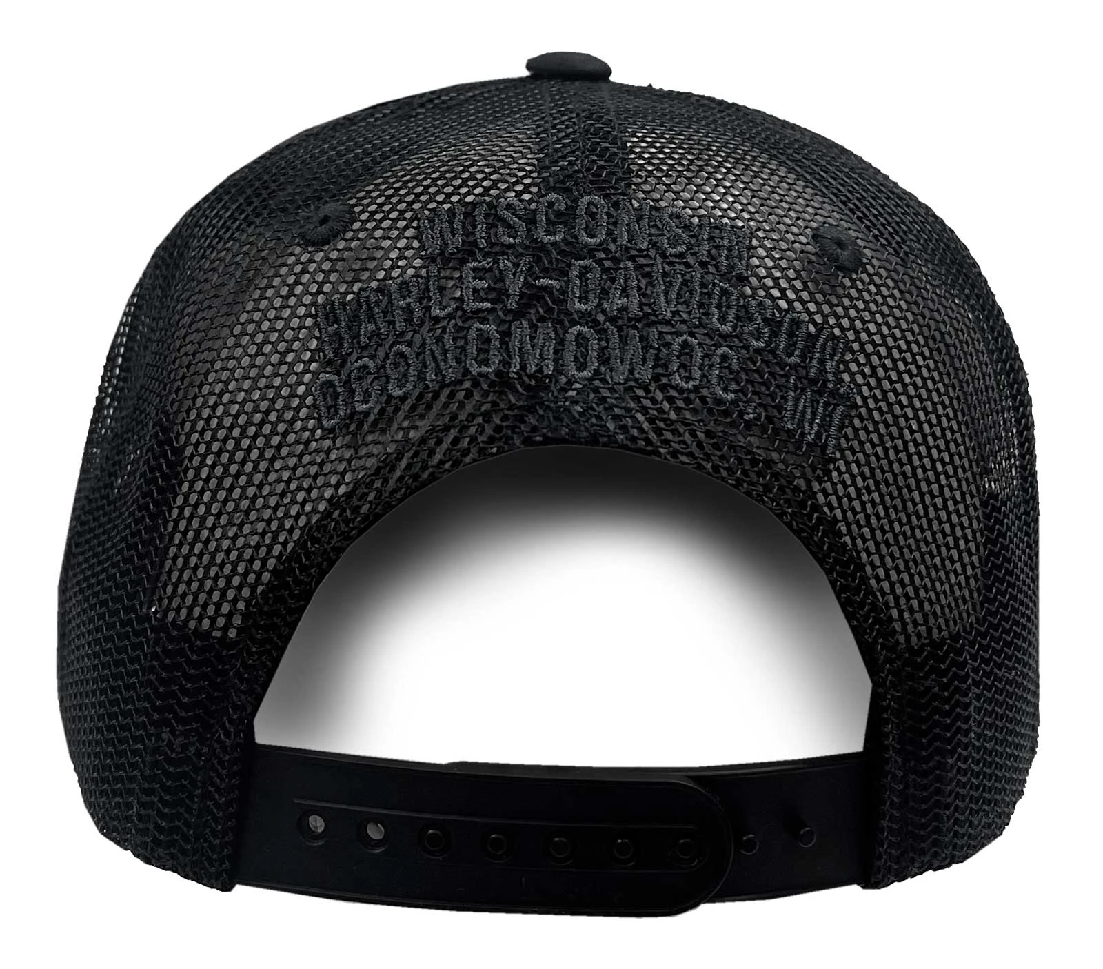 Harley-Davidson Free Shipping - Harley-Davidson Men's Psychedelic Embroidered H-D Adjustable Trucker Hat, Black - Free Shipping on many products plus Orders Over $99