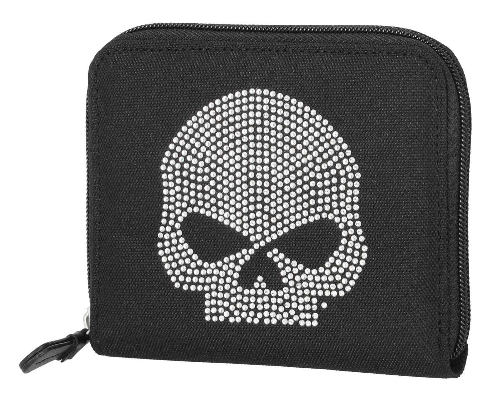 Harley-Davidson Free Shipping - Harley-Davidson Women's Bling Willie G Skull RFID Zip Around Wallet, Black - Free Shipping on many products plus Orders Over $99