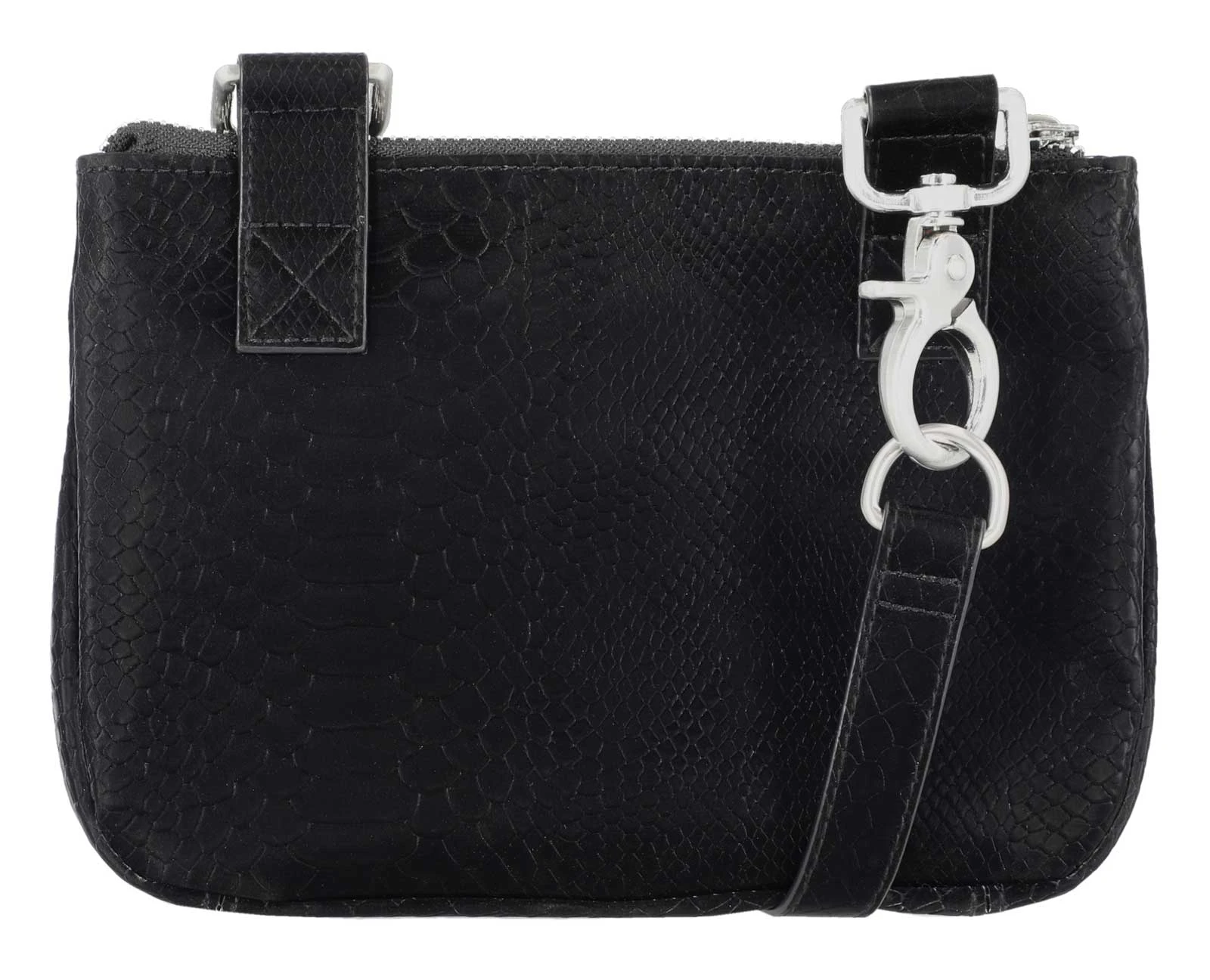 Harley-Davidson Women's Embossed Snake Skin B&S Convertible Hip Bag, Black - No Hassle Returns at Wisconsin Harley
