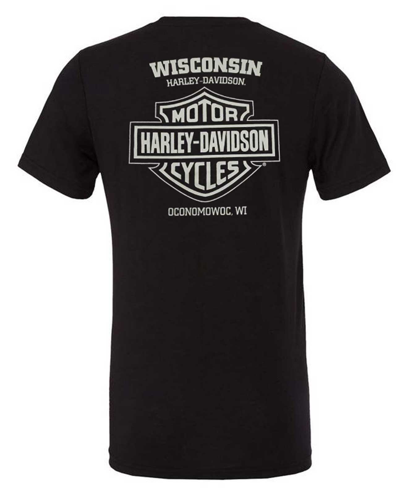 Harley-Davidson Free Shipping - Harley-Davidson Men's Grit Biker Skull Crew-Neck Short Sleeve T-Shirt, Black - Free Shipping on many products plus Orders Over $99