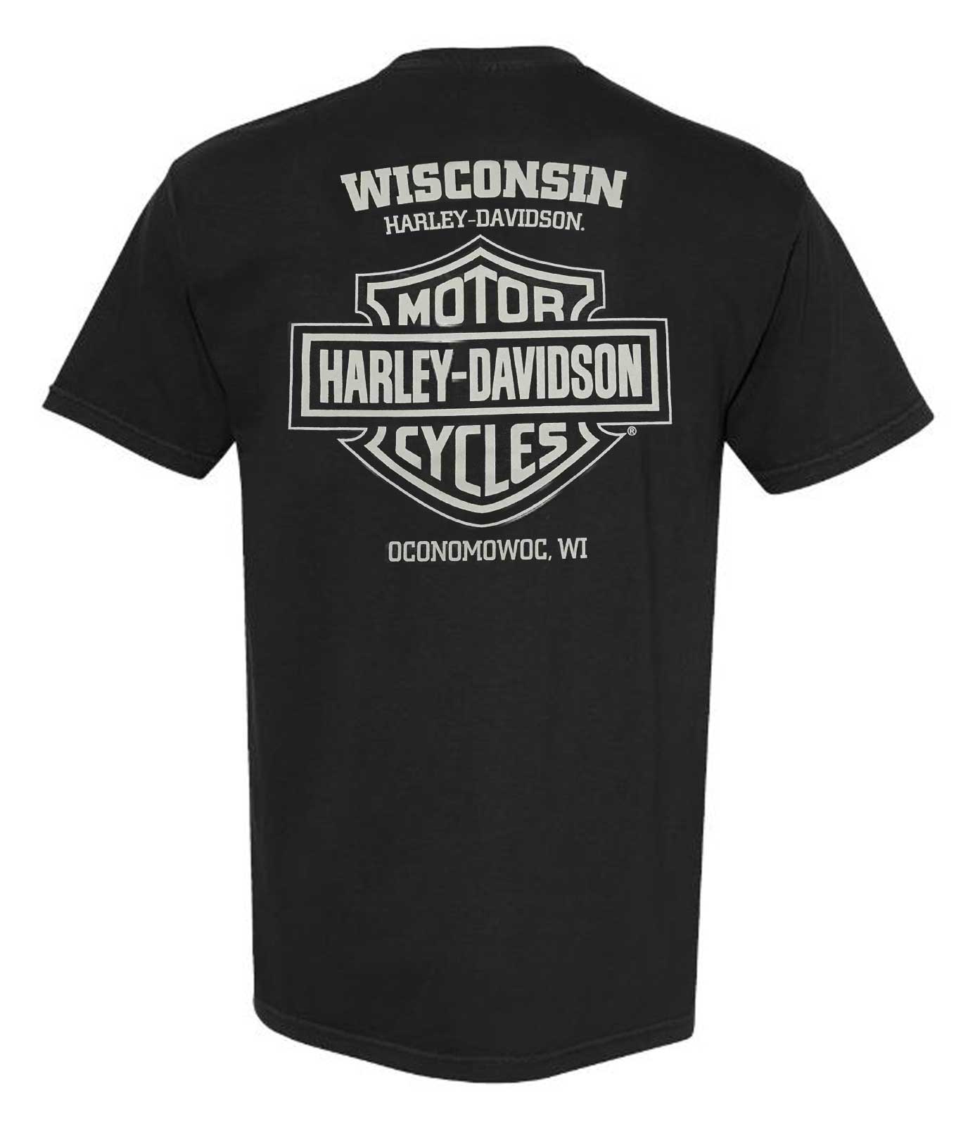 Harley-Davidson Free Shipping - Harley-Davidson Men's Hazard Cotton Crew-Neck Short Sleeve T-Shirt, Black - Free Shipping on many products plus Orders Over $99