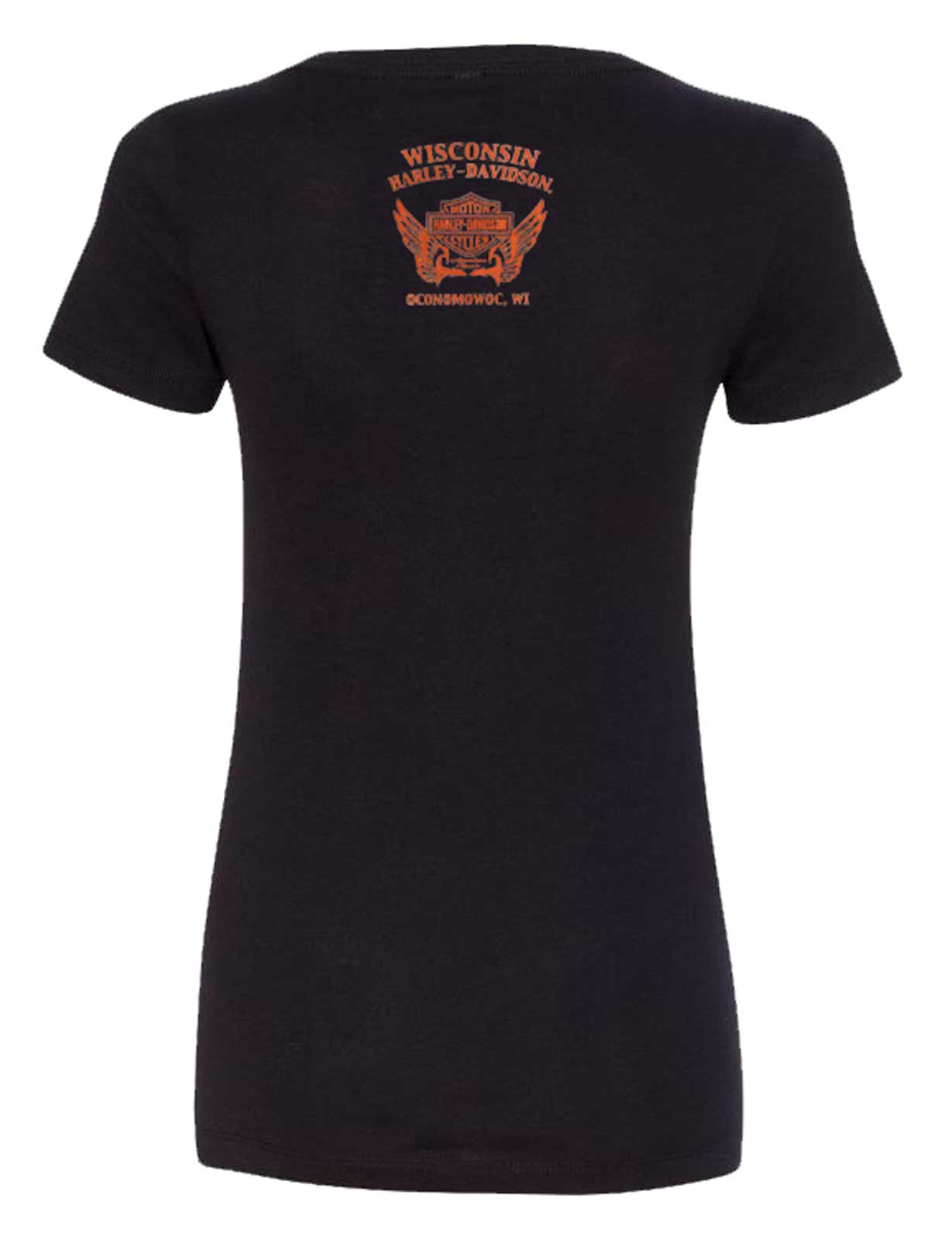 Harley-Davidson Free Shipping - Harley-Davidson Women's Retro Style Crew Neck Short Sleeve Poly-Blend Tee, Black - Free Shipping on many products plus Orders Over $99