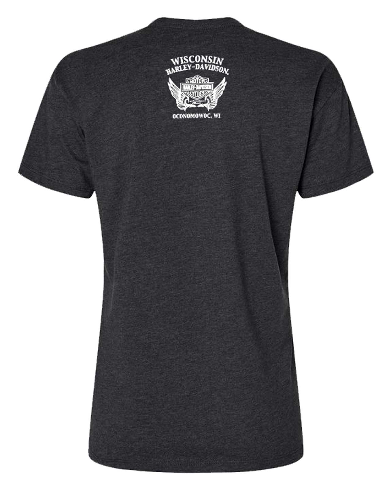 Harley-Davidson Free Shipping - Harley-Davidson Women's Festival Spirit Crew-Neck Short Sleeve Tee, Black - Free Shipping on many products plus Orders Over $99