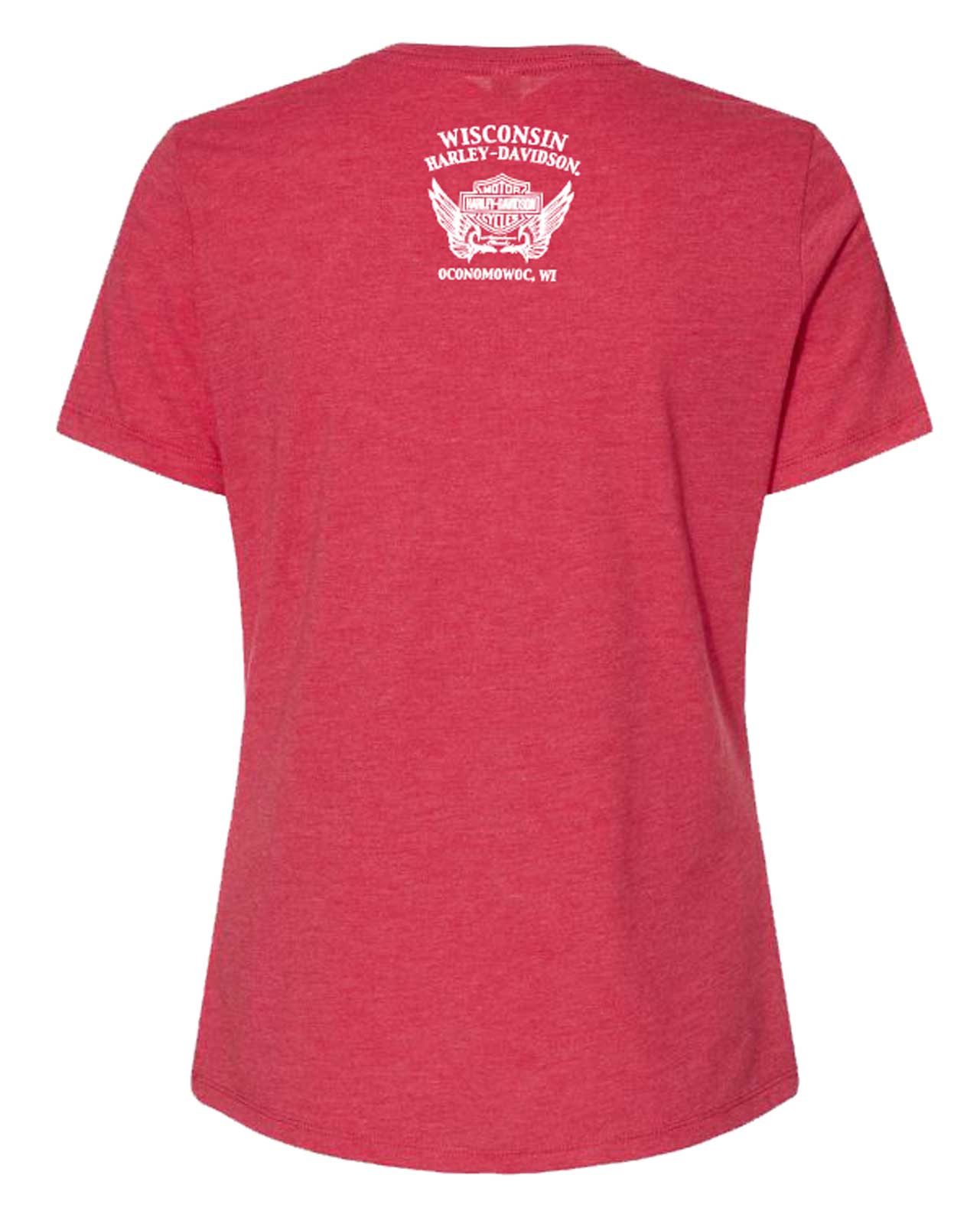 Harley-Davidson Free Shipping - Harley-Davidson Women's Speedster Reflective Ink Short Sleeve Tee, Dark Red - Free Shipping on many products plus Orders Over $99