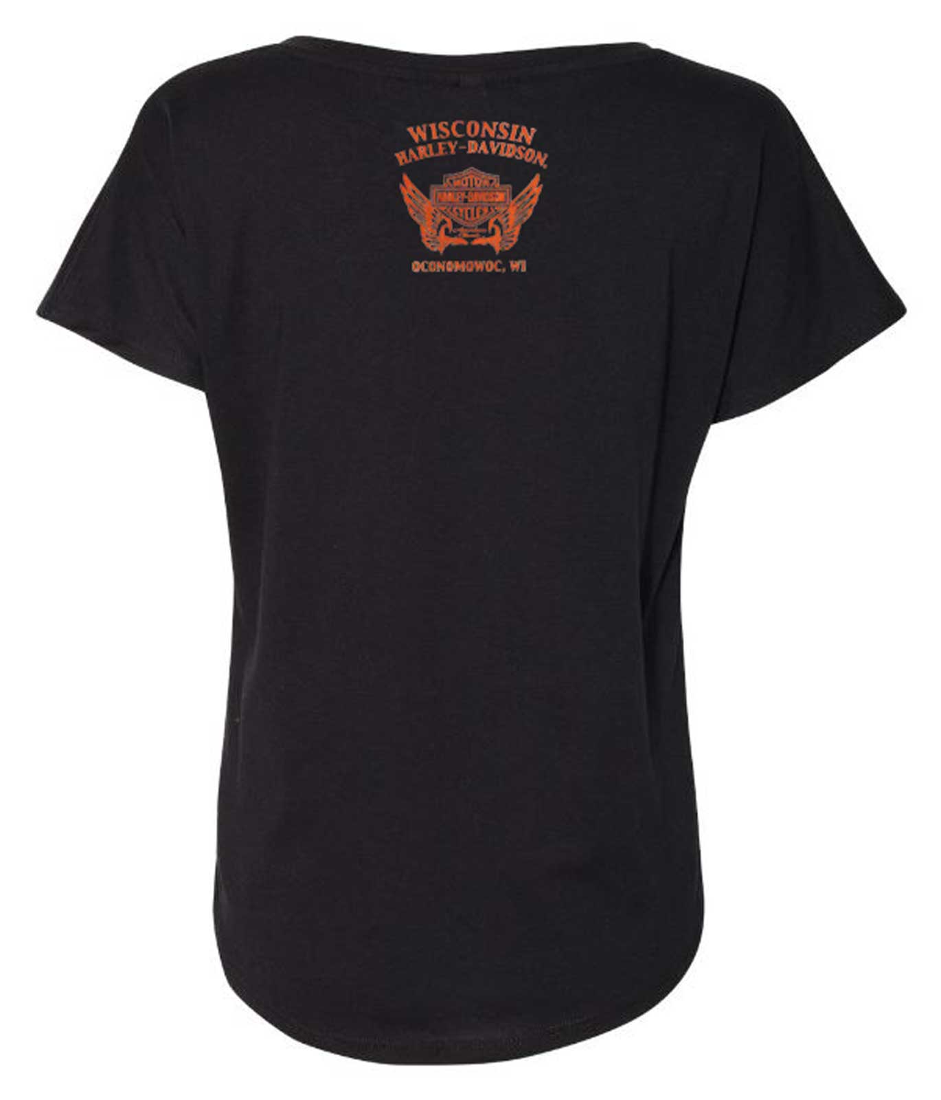 Harley-Davidson Free Shipping - Harley-Davidson Women's Sweet Heat Scoop Neck Short Sleeve Cotton Tee, Black - Free Shipping on many products plus Orders Over $99