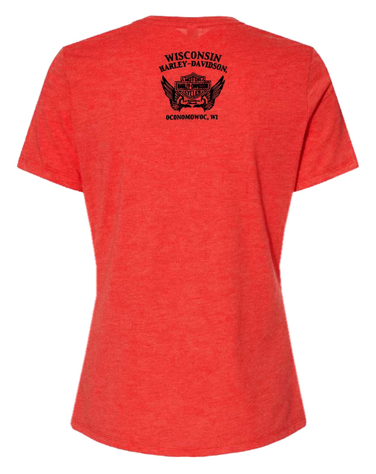 Harley-Davidson Free Shipping - Harley-Davidson Women's Coveted Bling Short Sleeve Crew-Neck T-Shirt, Red - Free Shipping on many products plus Orders Over $99