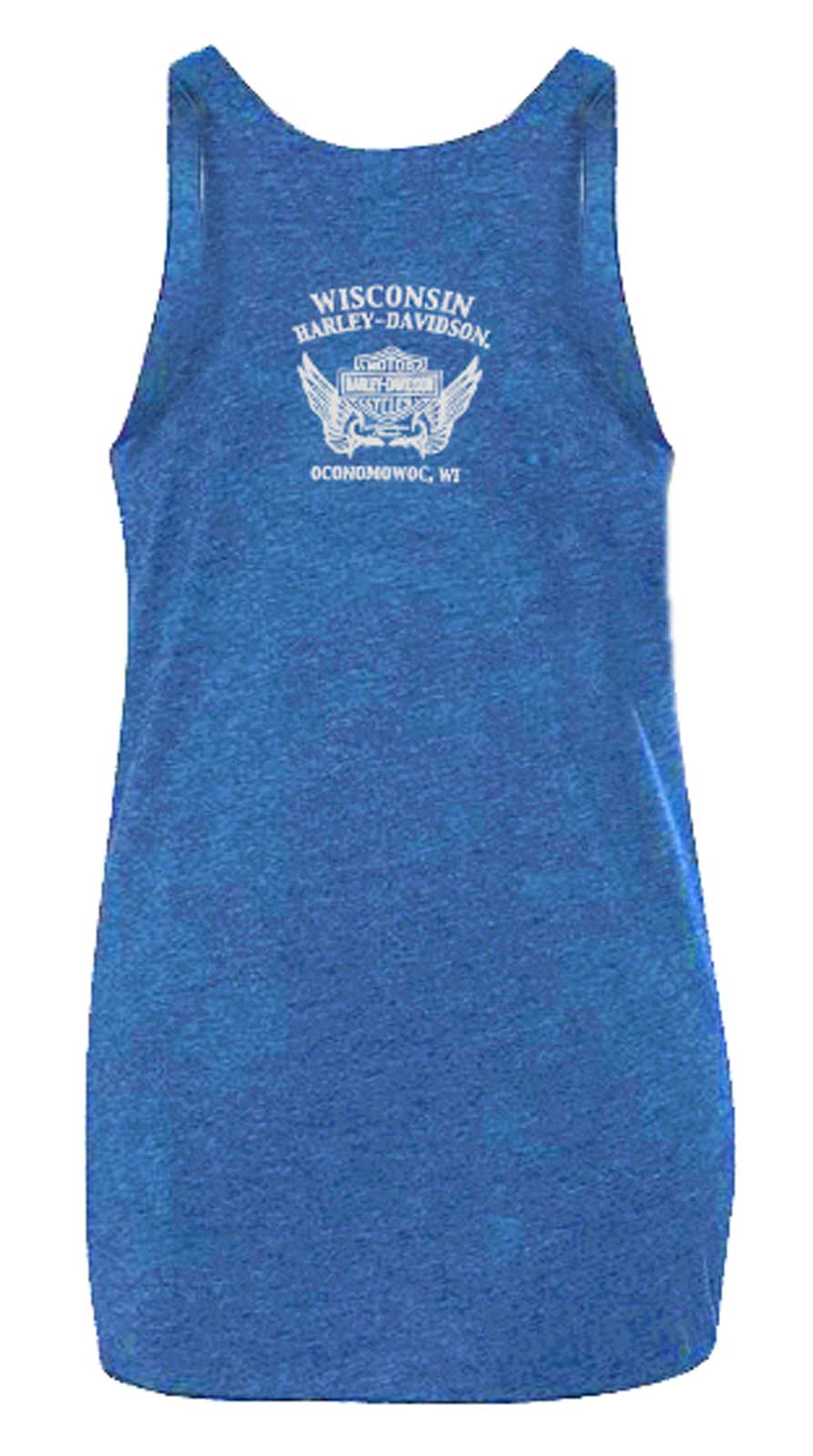 Harley-Davidson Free Shipping - Harley-Davidson Women's Painterly Sleeveless Fullback Tank Top, Royal Blue - Free Shipping on many products plus Orders Over $99