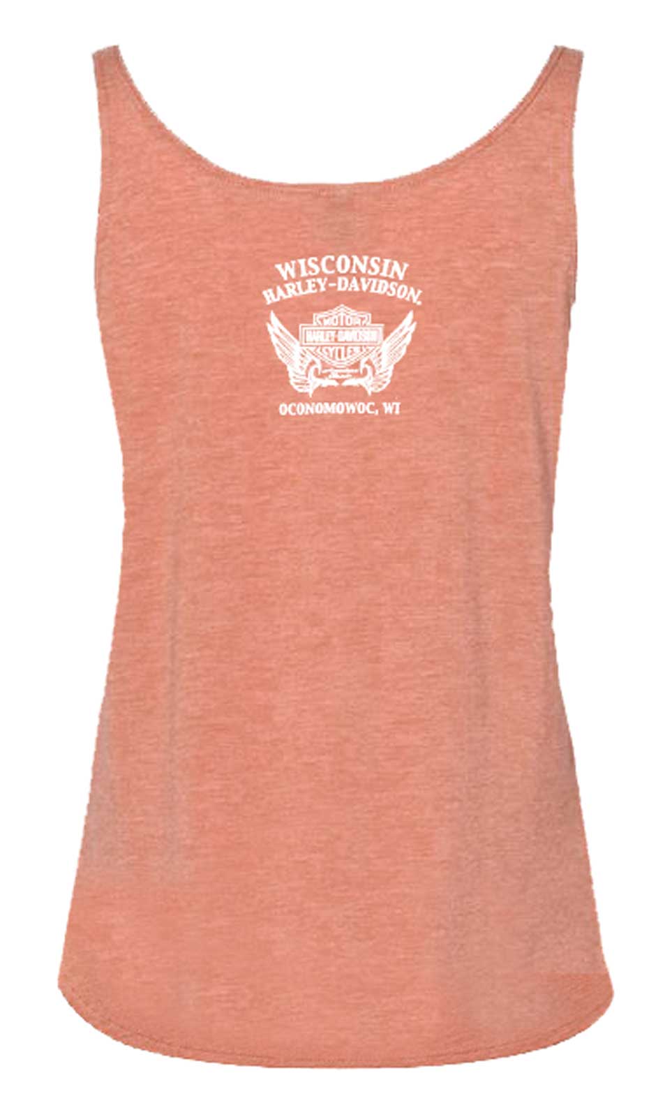 Harley-Davidson Free Shipping - Harley-Davidson Women's Shooter Sleeveless Fullback Curved Hem Tank Top, Pink - Free Shipping on many products plus Orders Over $99