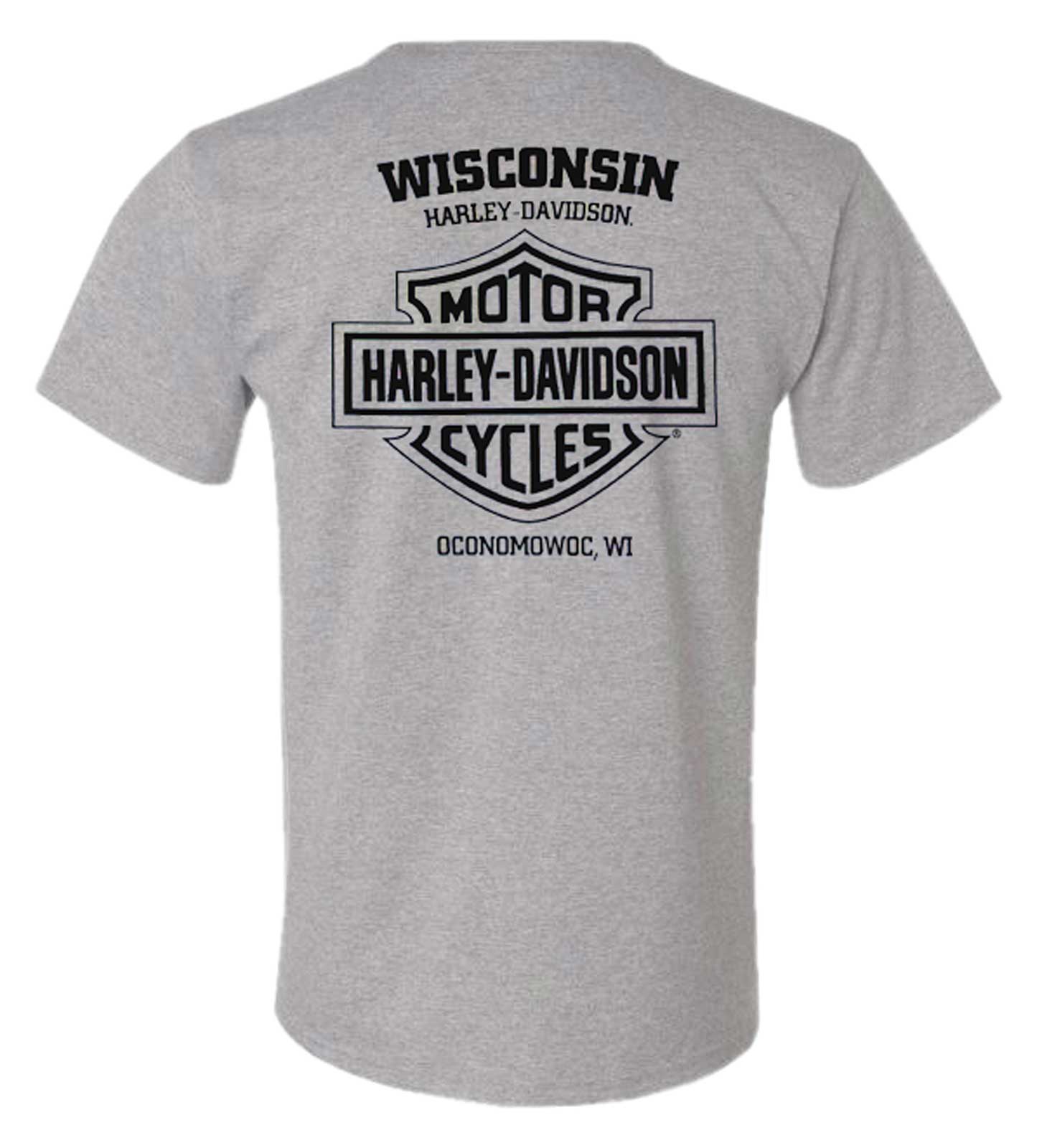 Harley-Davidson Free Shipping - Harley-Davidson Men's Spinning Spider Cotton-Blend Short Sleeve T-Shirt, Gray - Free Shipping on many products plus Orders Over $99