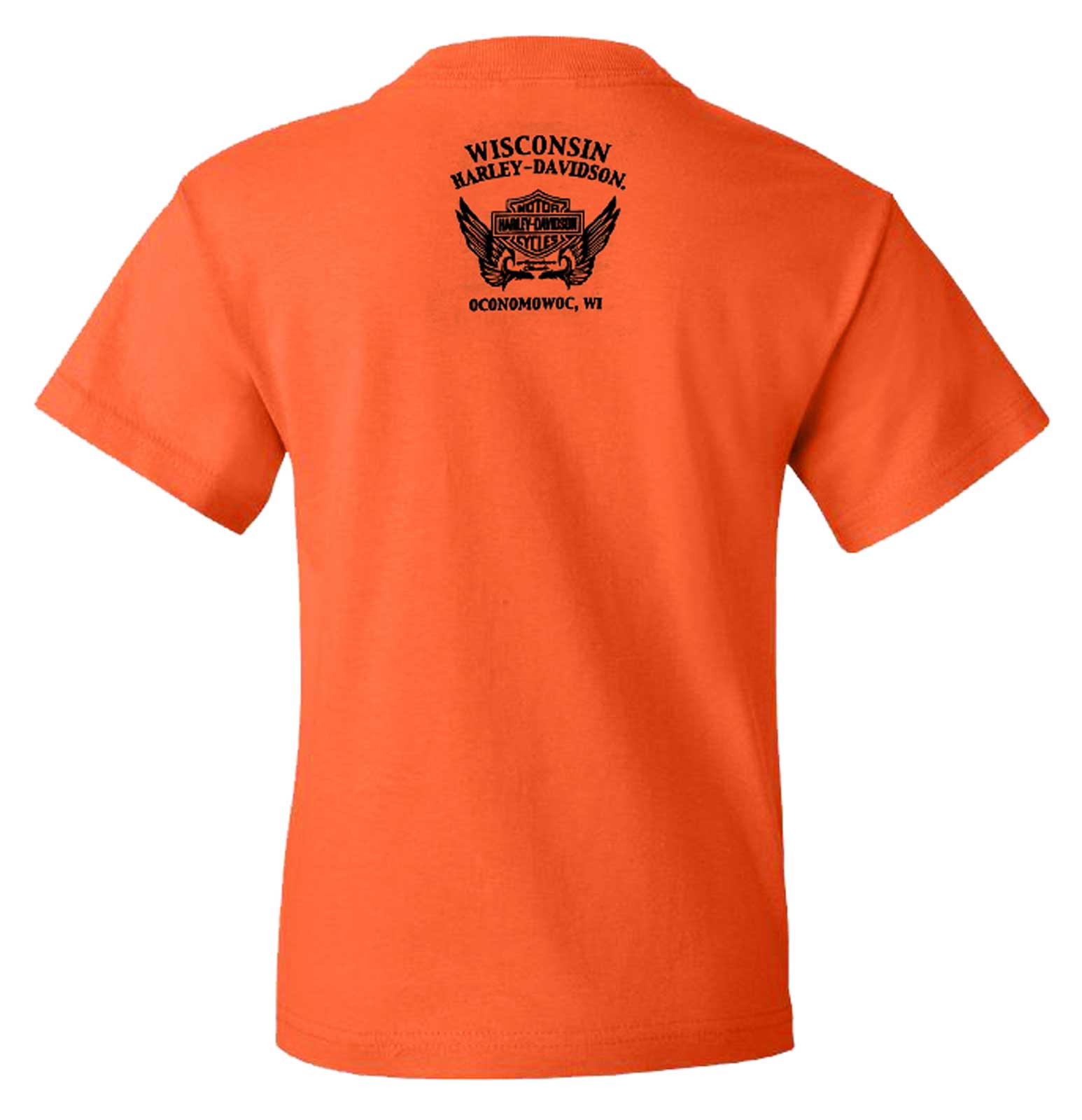 Harley-Davidson Free Shipping - Harley-Davidson Boy's ZAP! Ride Hard Short Sleeve Toddler T-Shirt, Orange - Free Shipping on many products plus Orders Over $99