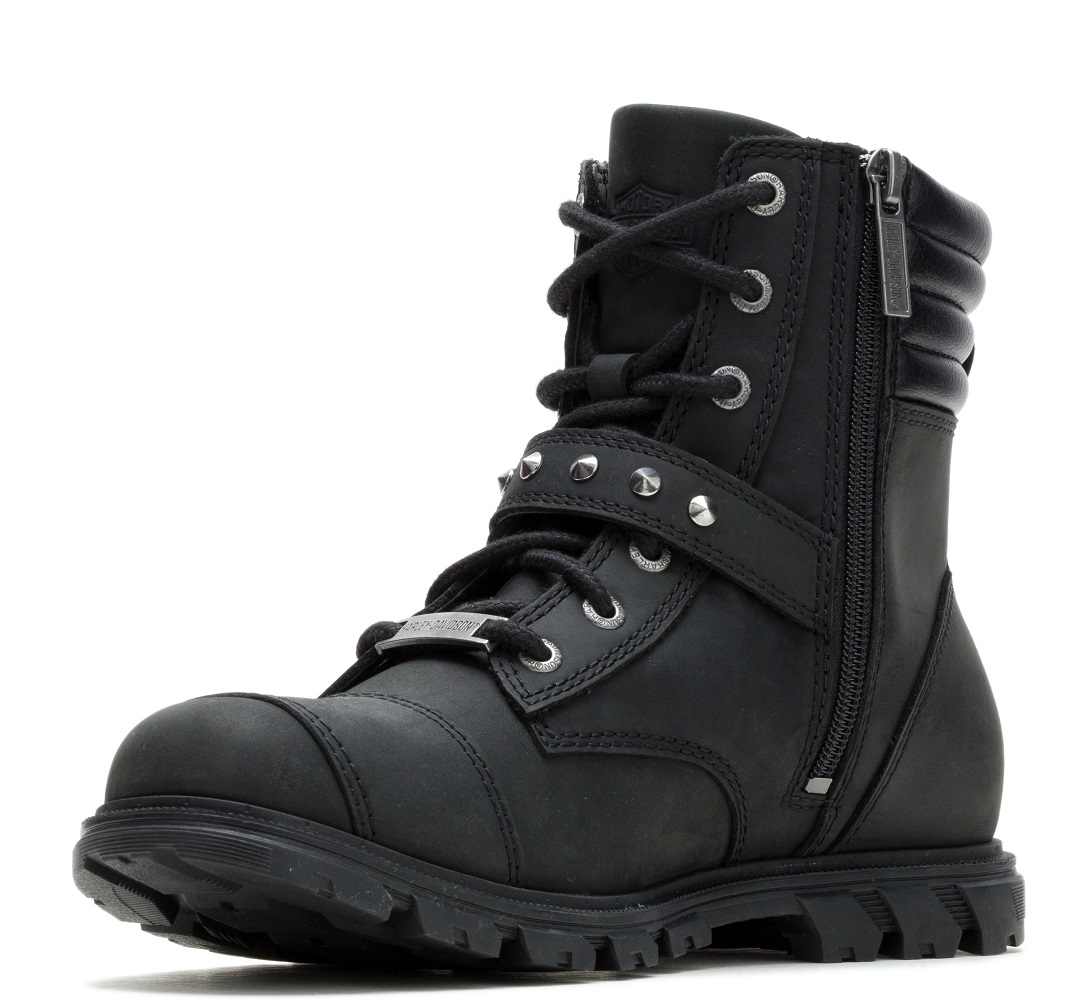 Harley-Davidson Free Shipping - Harley-Davidson Women's Aurora Lace Black Motorcycle Boots D87326 - Free Shipping on many products plus Orders Over $99
