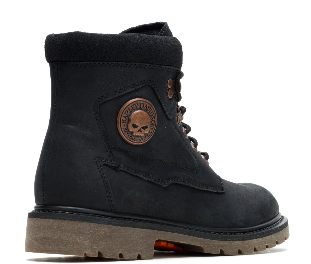 Harley-Davidson Men's Badlands Skull Motorcycle Riding Boots, D93928, D93889 - No Hassle Returns at Wisconsin Harley