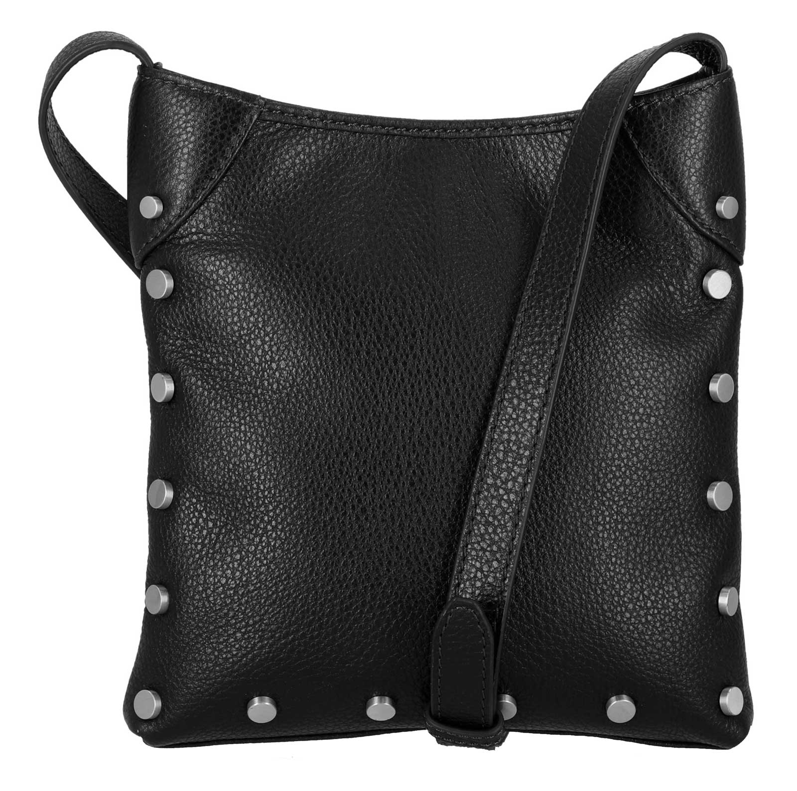 Harley-Davidson Women's Core Stud Genuine Leather Crossbody Purse, Black - Largest Selection of Harley-Davidson Products
