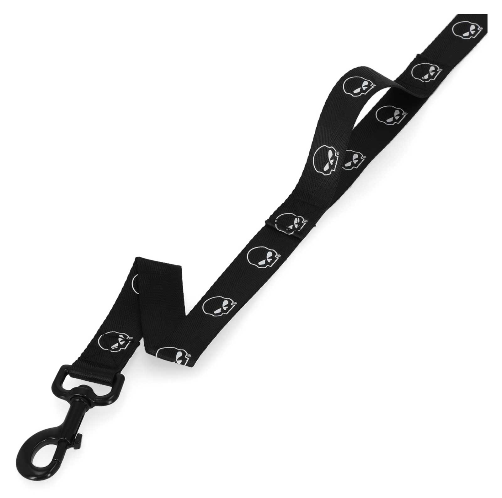 Harley-Davidson Free Shipping - Harley-Davidson Willie G Skull Logos Polyester Dog Leash, Matte Black Finish - Free Shipping on many products plus Orders Over $99