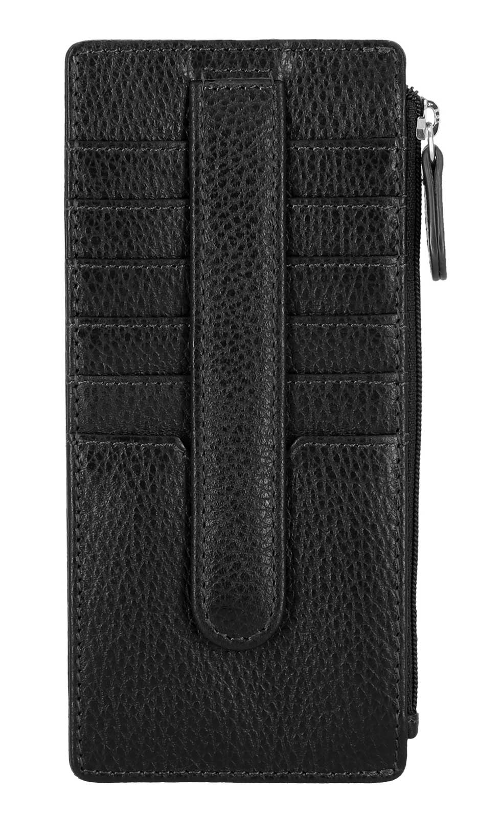Harley-Davidson Women's Core Stud B&S Leather Card Case Wallet, Black - Largest Selection of Harley-Davidson Products