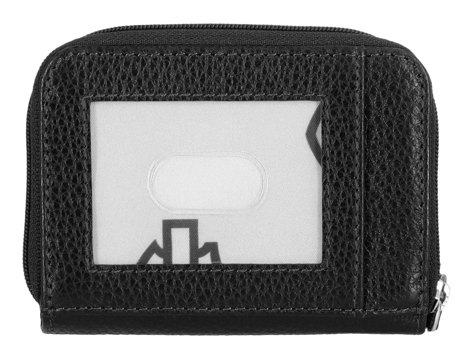 Harley-Davidson Women's Core Stud B&S Leather Zip Z/A Case Wallet, Black - Largest Selection of Harley-Davidson Products