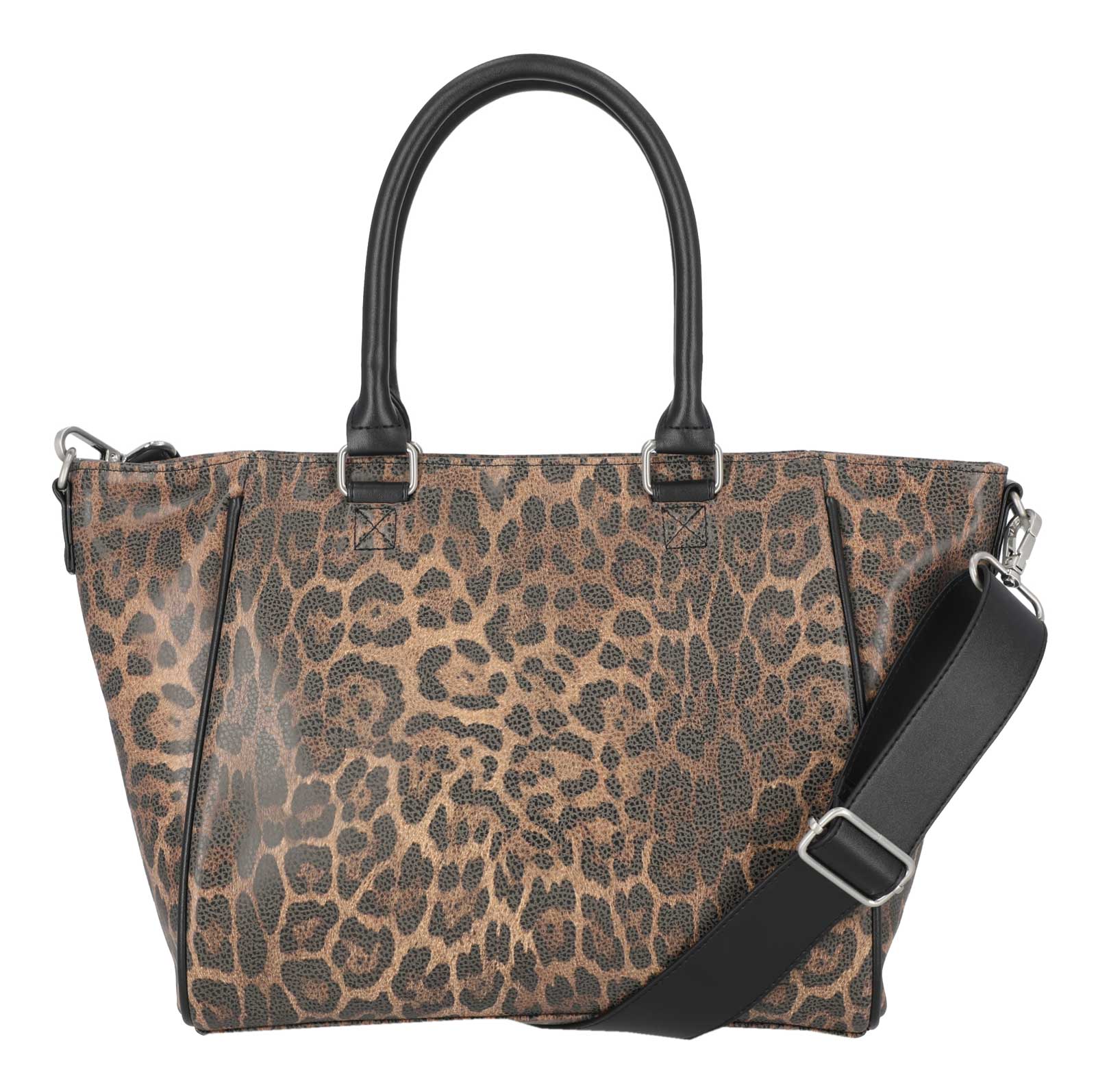 Harley-Davidson Women's Leopard Rhinestone Bar & Shield Satchel Purse, Brown - Largest Selection of Harley-Davidson Products