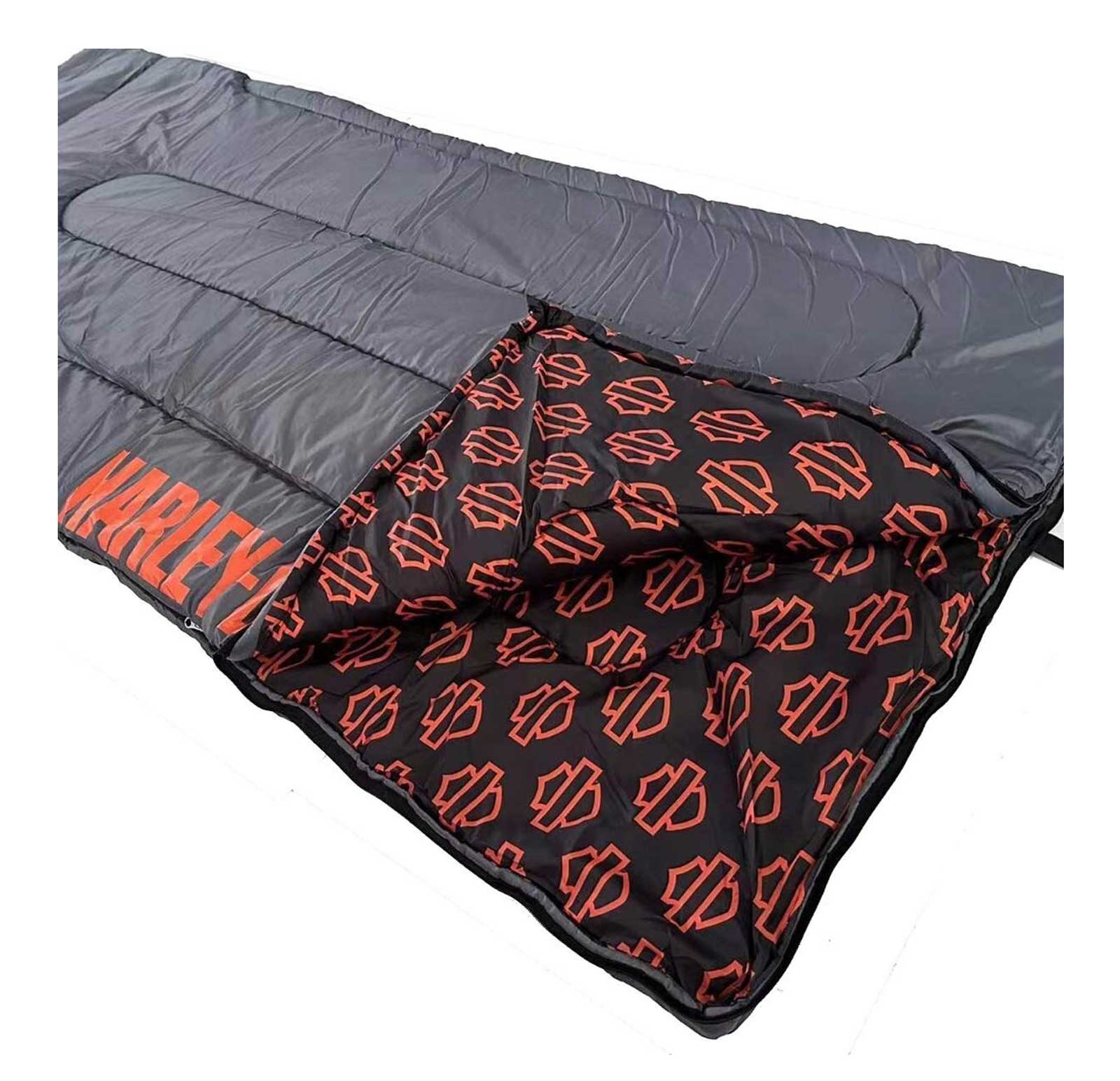 Harley-Davidson Free Shipping - Harley-Davidson Open Bar & Shield Camping Sleeping Bag w/ Carry Bag - Free Shipping on many products plus Orders Over $99