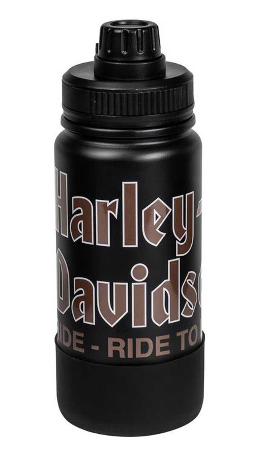 Harley-Davidson Free Shipping - Harley-Davidson #1 Skull Live to Ride/Ride to Live Travel Water Bottle, Black - Free Shipping on many products plus Orders Over $99