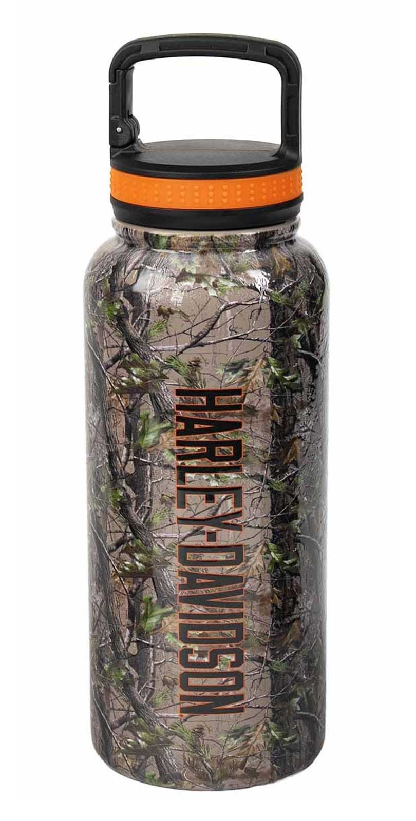Harley-Davidson Realtree® APG Camo Stainless Steel Travel Water Bottle - Wisconsin Harley-Davidson