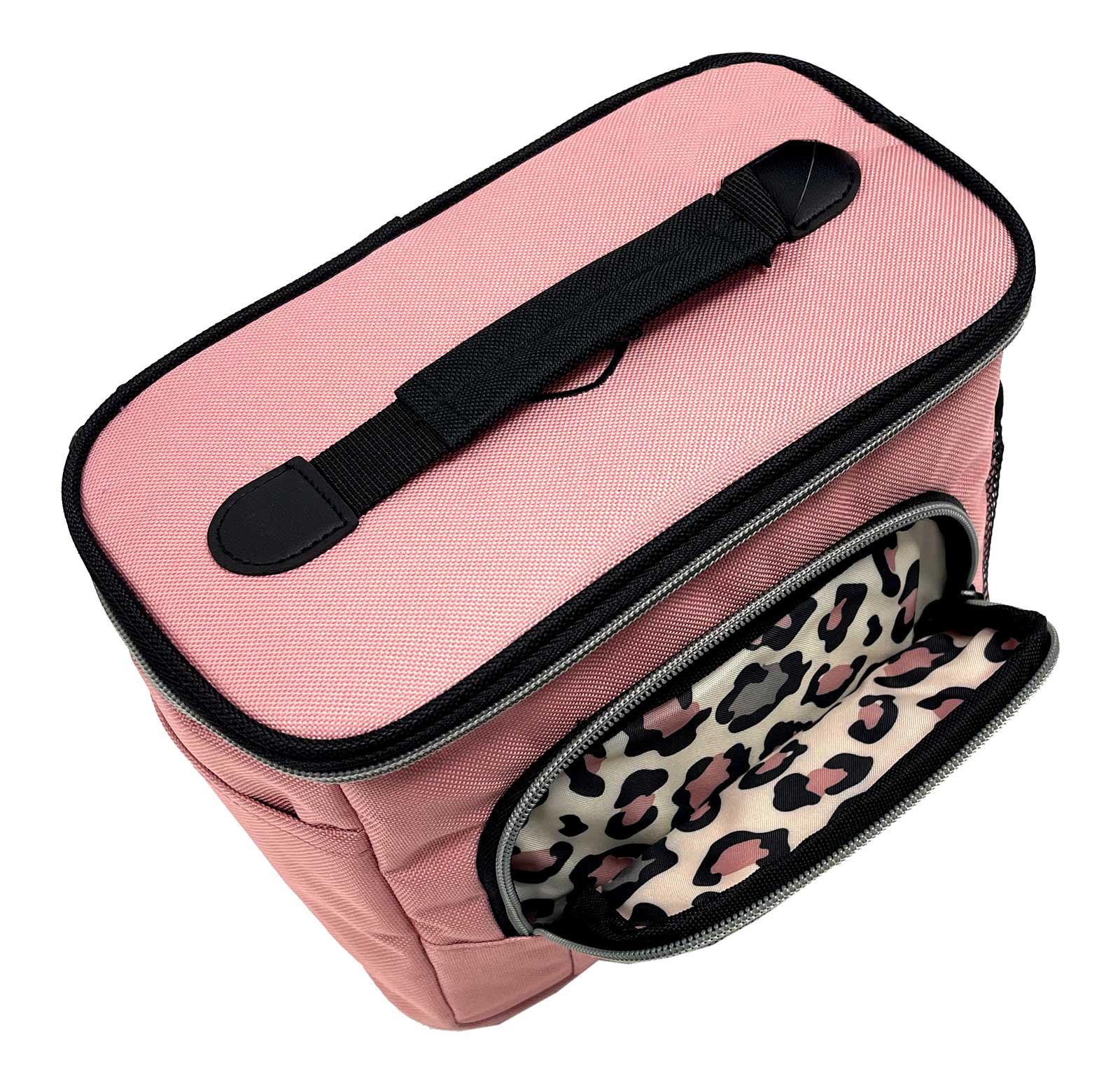 Harley-Davidson Printed H-D Insulated Lunch Box Tote, Blush Pink/Black - No Hassle Returns at Wisconsin Harley